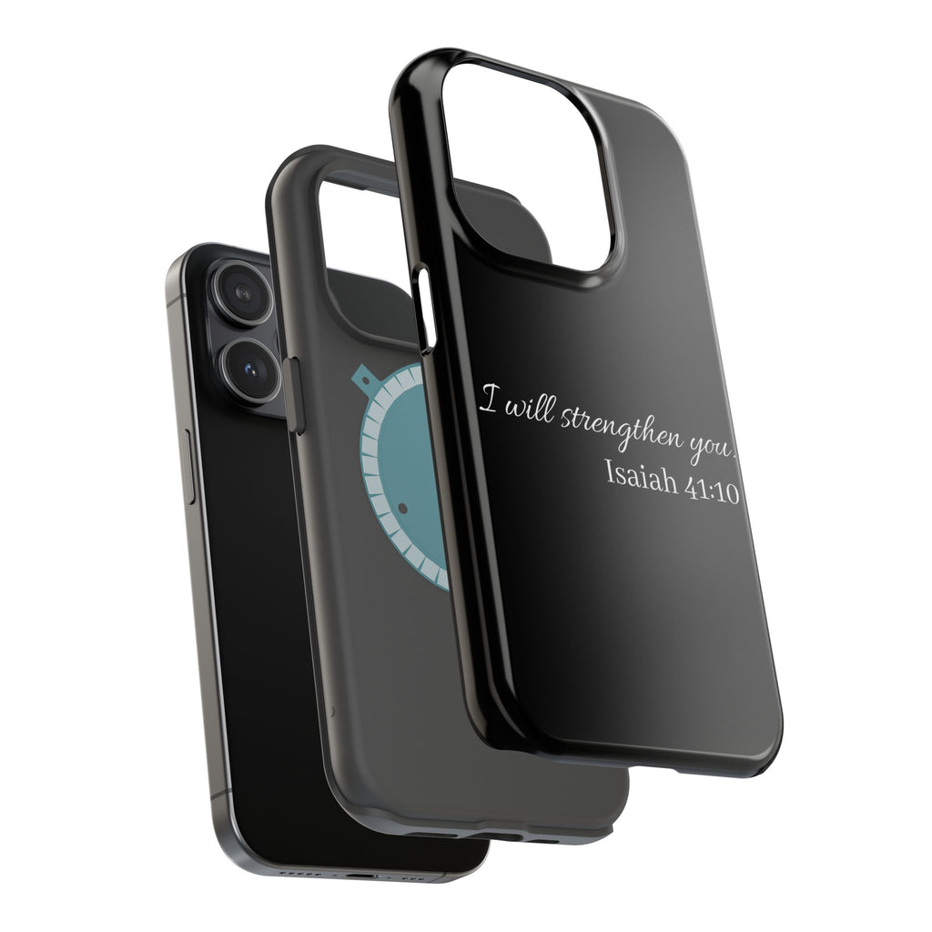 Biblical Isaiah 41:10 Magnetic Impact-Resistant Phone Case — 'I Will Strengthen You'