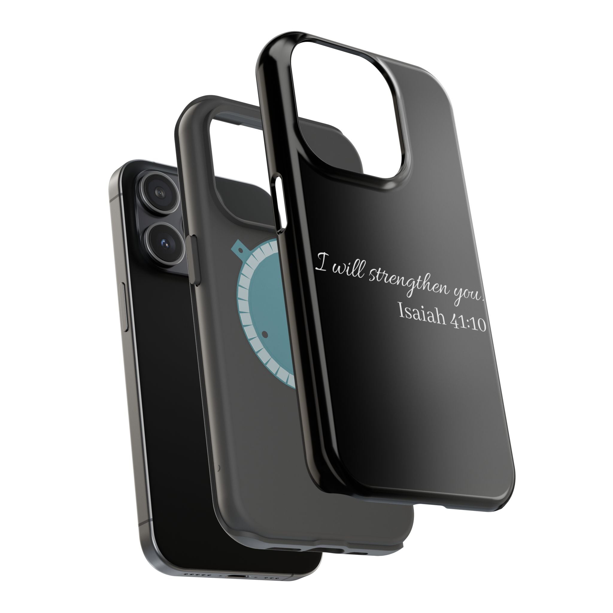 Biblical Isaiah 41:10 Magnetic Impact-Resistant Phone Case — 'I Will Strengthen You'