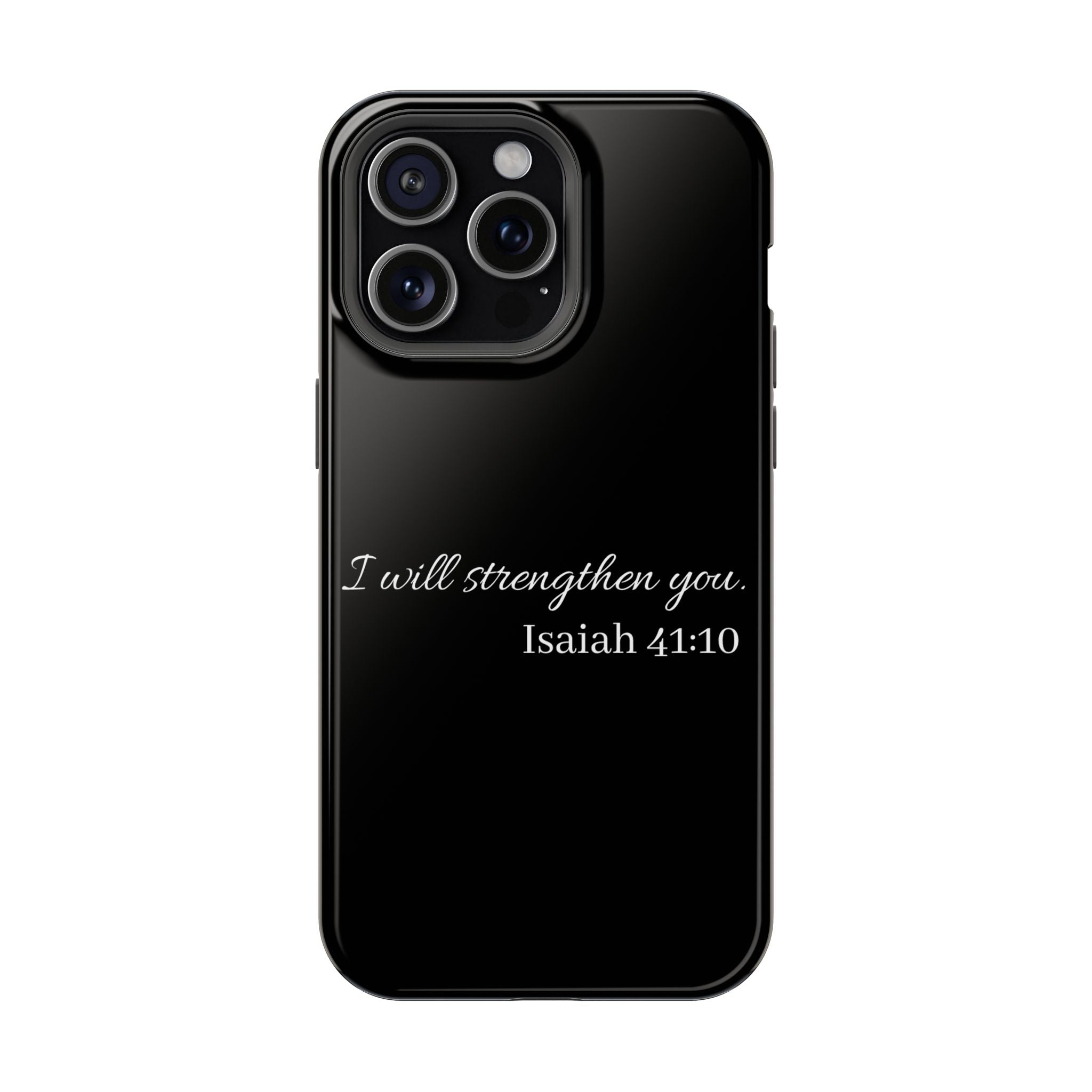 Biblical Isaiah 41:10 Magnetic Impact-Resistant Phone Case — 'I Will Strengthen You'