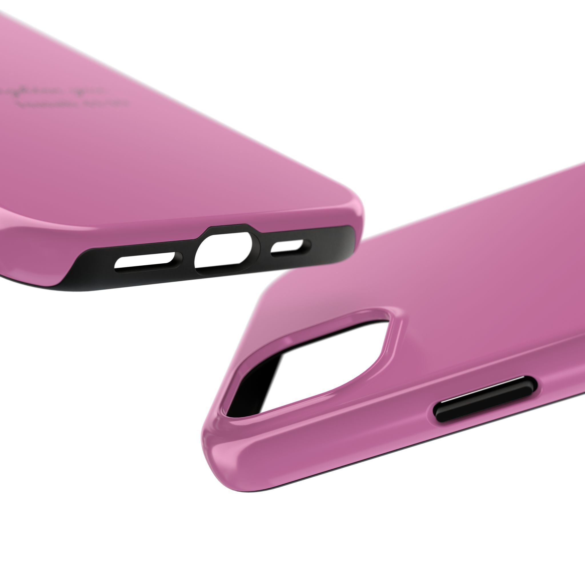 Isaiah 41:10 Tough Phone Case — "I Will Strengthen You" Pink Protective Cover