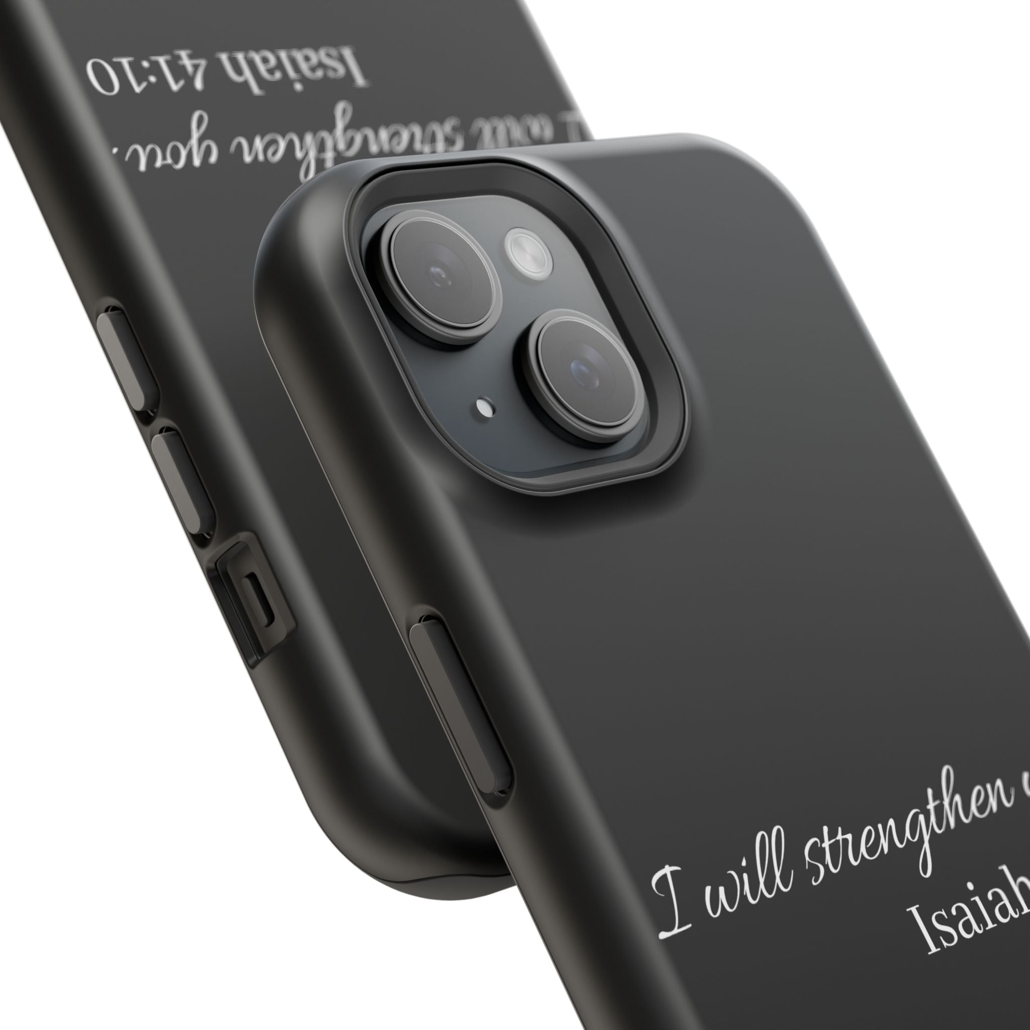 Biblical Isaiah 41:10 Magnetic Impact-Resistant Phone Case — 'I Will Strengthen You'