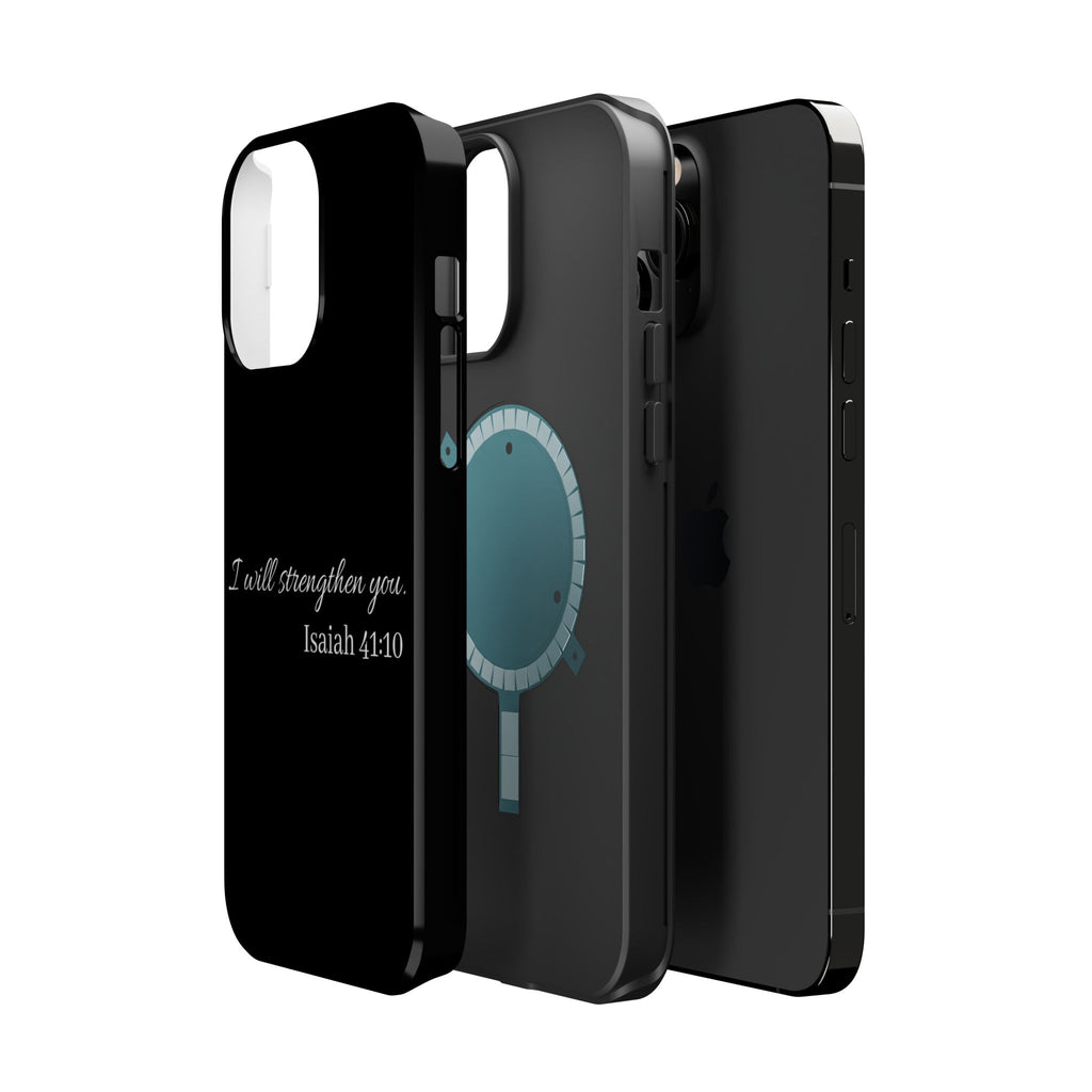 Biblical Isaiah 41:10 Magnetic Impact-Resistant Phone Case — 'I Will Strengthen You'