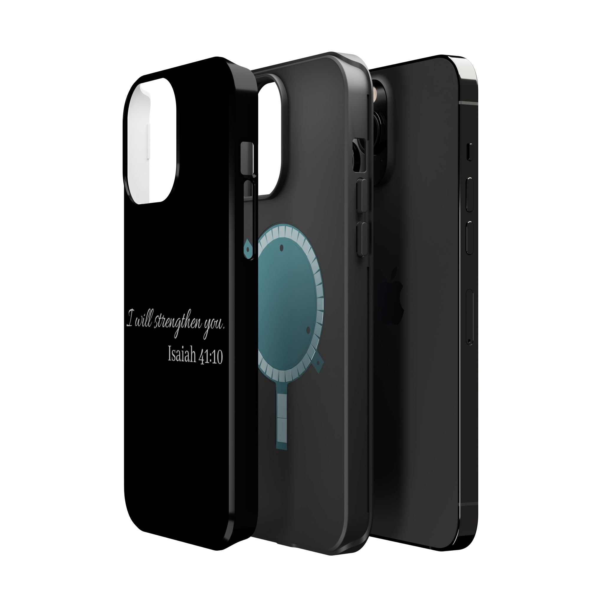 Biblical Isaiah 41:10 Magnetic Impact-Resistant Phone Case — 'I Will Strengthen You'