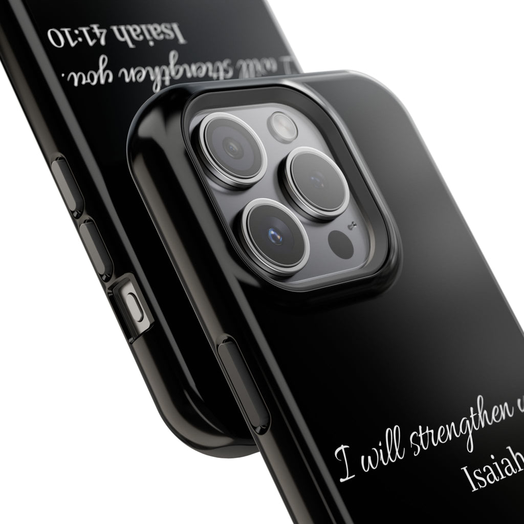 Biblical Isaiah 41:10 Magnetic Impact-Resistant Phone Case — 'I Will Strengthen You'