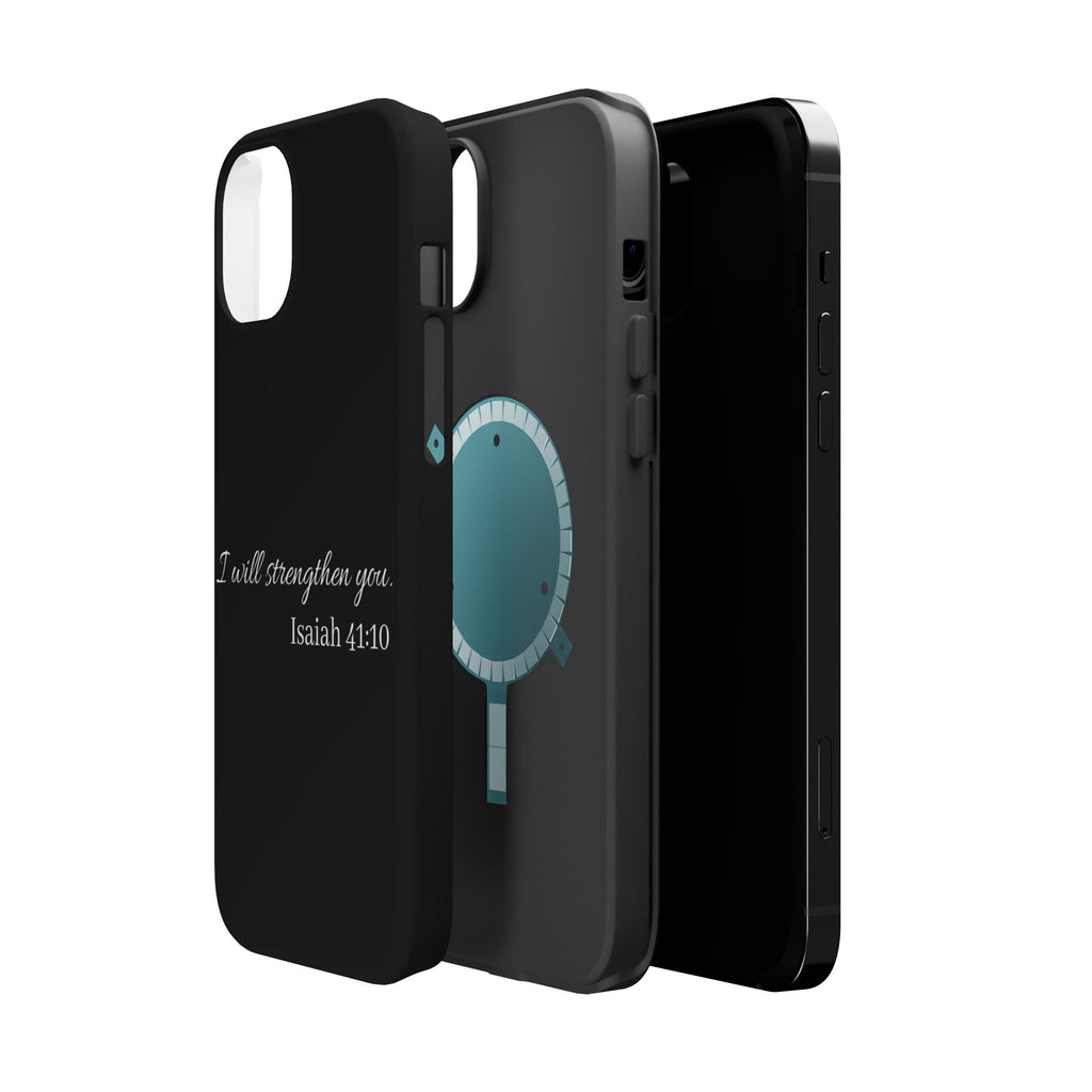 Biblical Isaiah 41:10 Magnetic Impact-Resistant Phone Case — 'I Will Strengthen You'