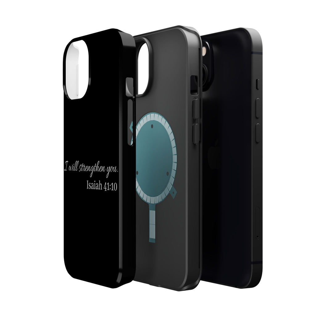 Biblical Isaiah 41:10 Magnetic Impact-Resistant Phone Case — 'I Will Strengthen You'