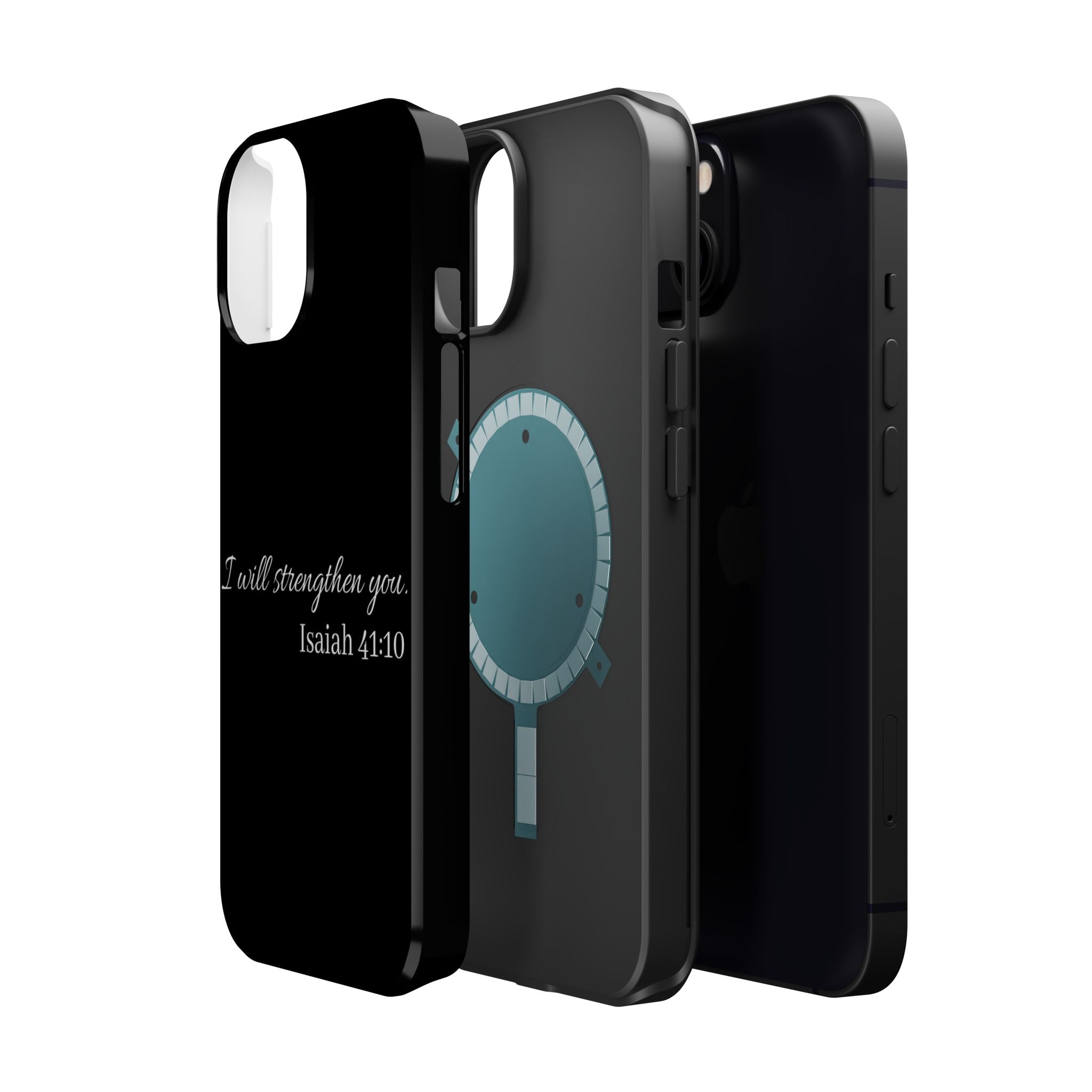 Biblical Isaiah 41:10 Magnetic Impact-Resistant Phone Case — 'I Will Strengthen You'