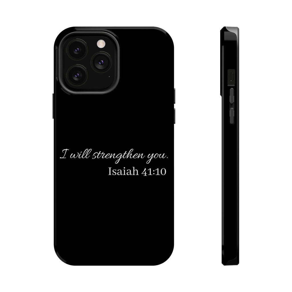 Biblical Isaiah 41:10 Magnetic Impact-Resistant Phone Case — 'I Will Strengthen You'