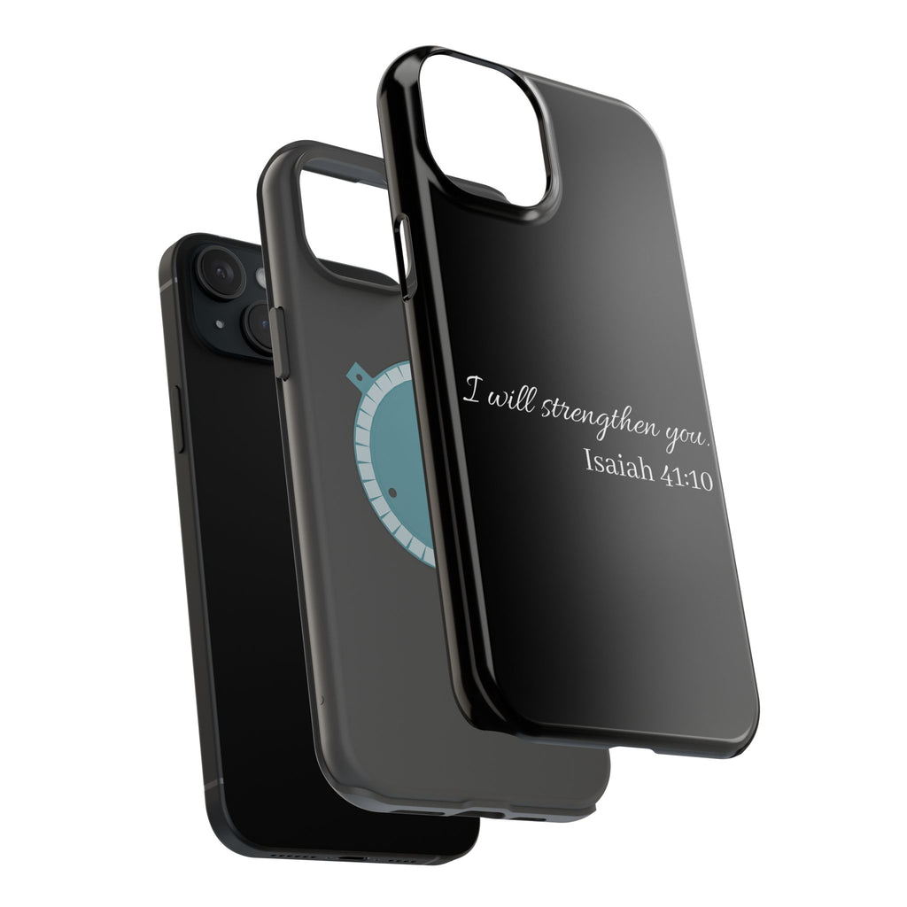 Biblical Isaiah 41:10 Magnetic Impact-Resistant Phone Case — 'I Will Strengthen You'