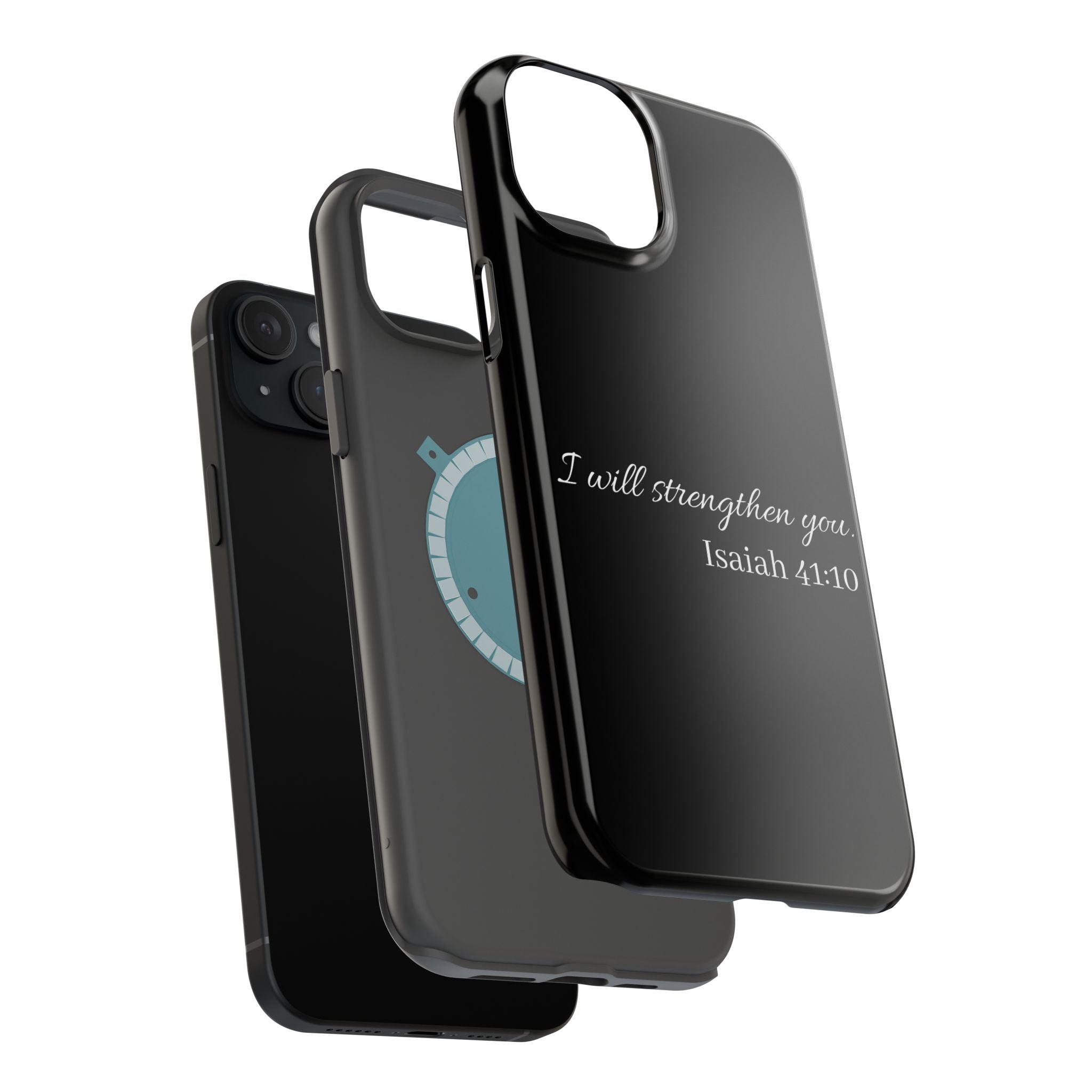 Biblical Isaiah 41:10 Magnetic Impact-Resistant Phone Case — 'I Will Strengthen You'