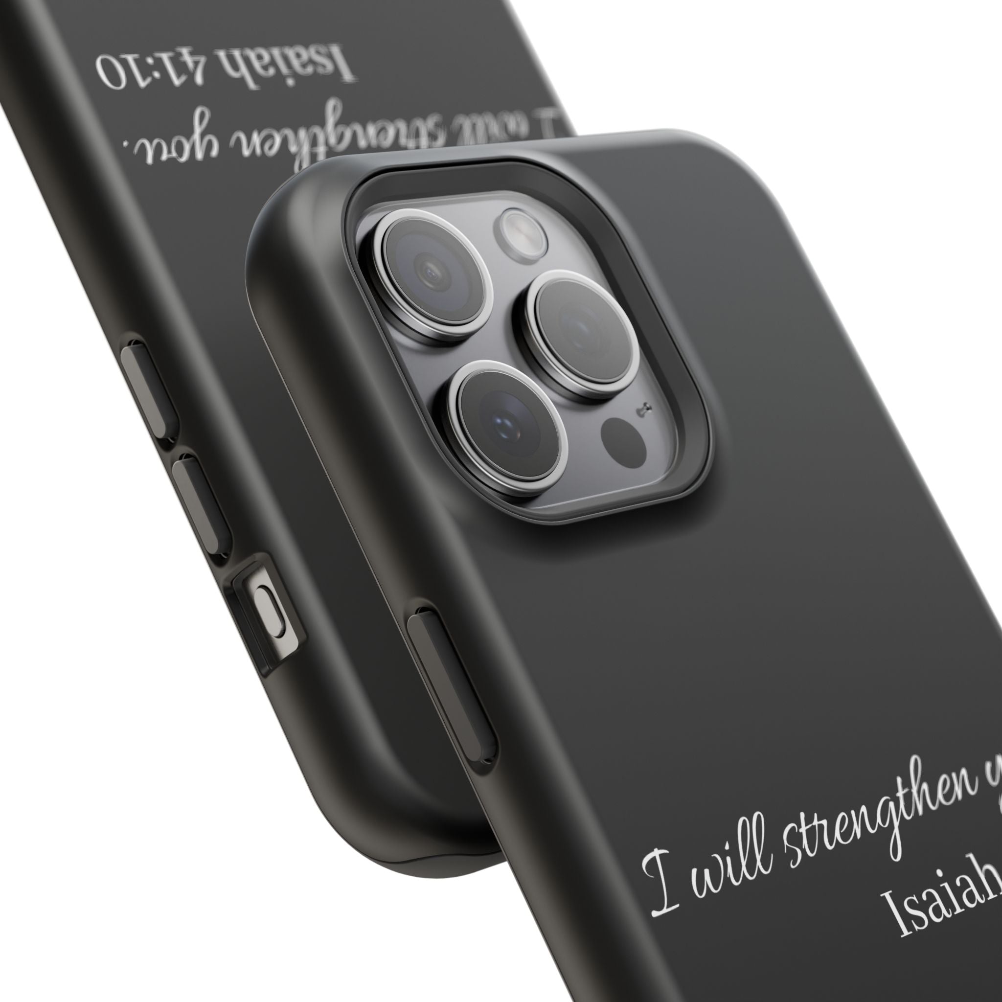 Biblical Isaiah 41:10 Magnetic Impact-Resistant Phone Case — 'I Will Strengthen You'