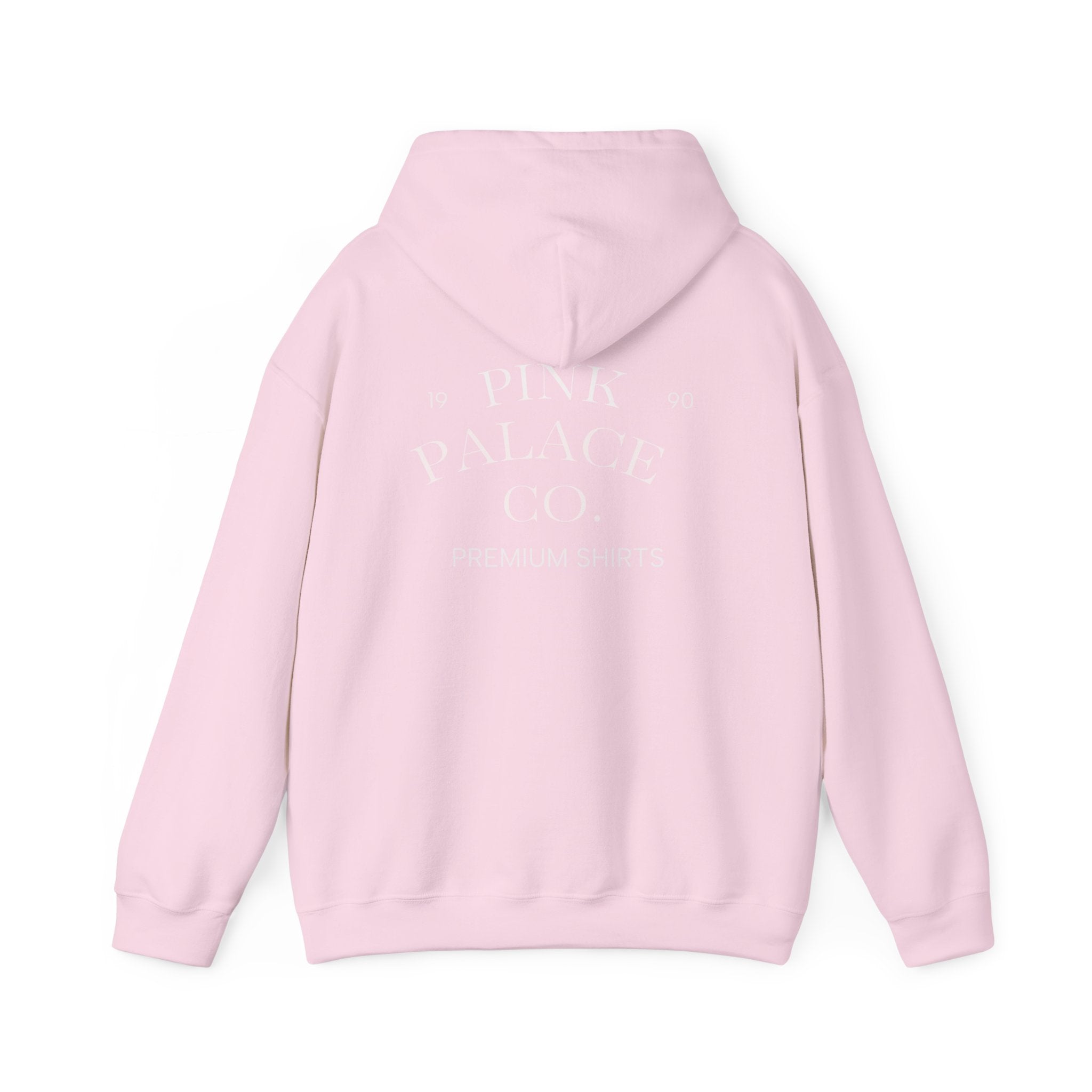 Baby Pink Soft Girl Vibes Hoodie | Pastel Aesthetic Sweatshirt