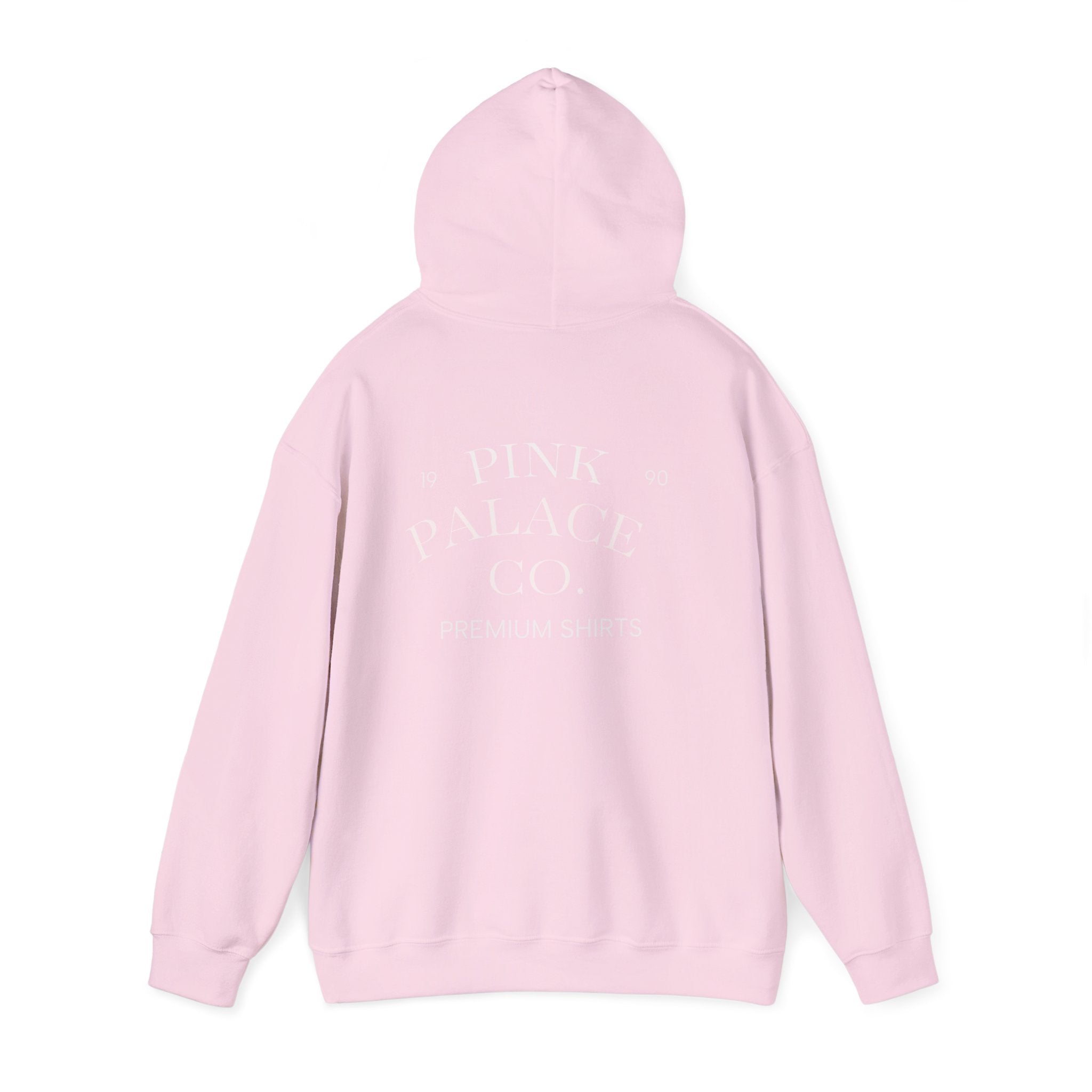 Baby Pink Soft Girl Vibes Hoodie | Pastel Aesthetic Sweatshirt