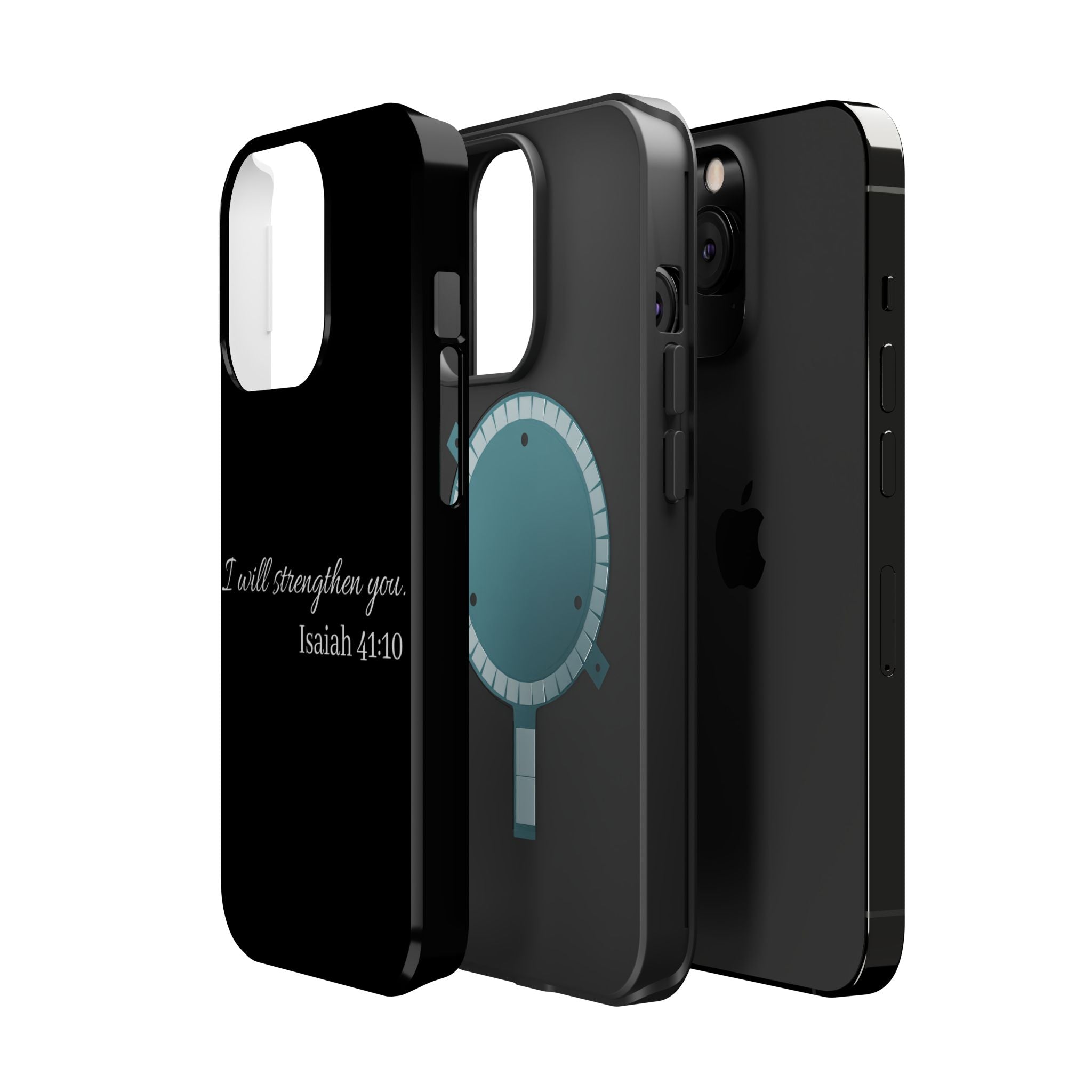 Biblical Isaiah 41:10 Magnetic Impact-Resistant Phone Case — 'I Will Strengthen You'