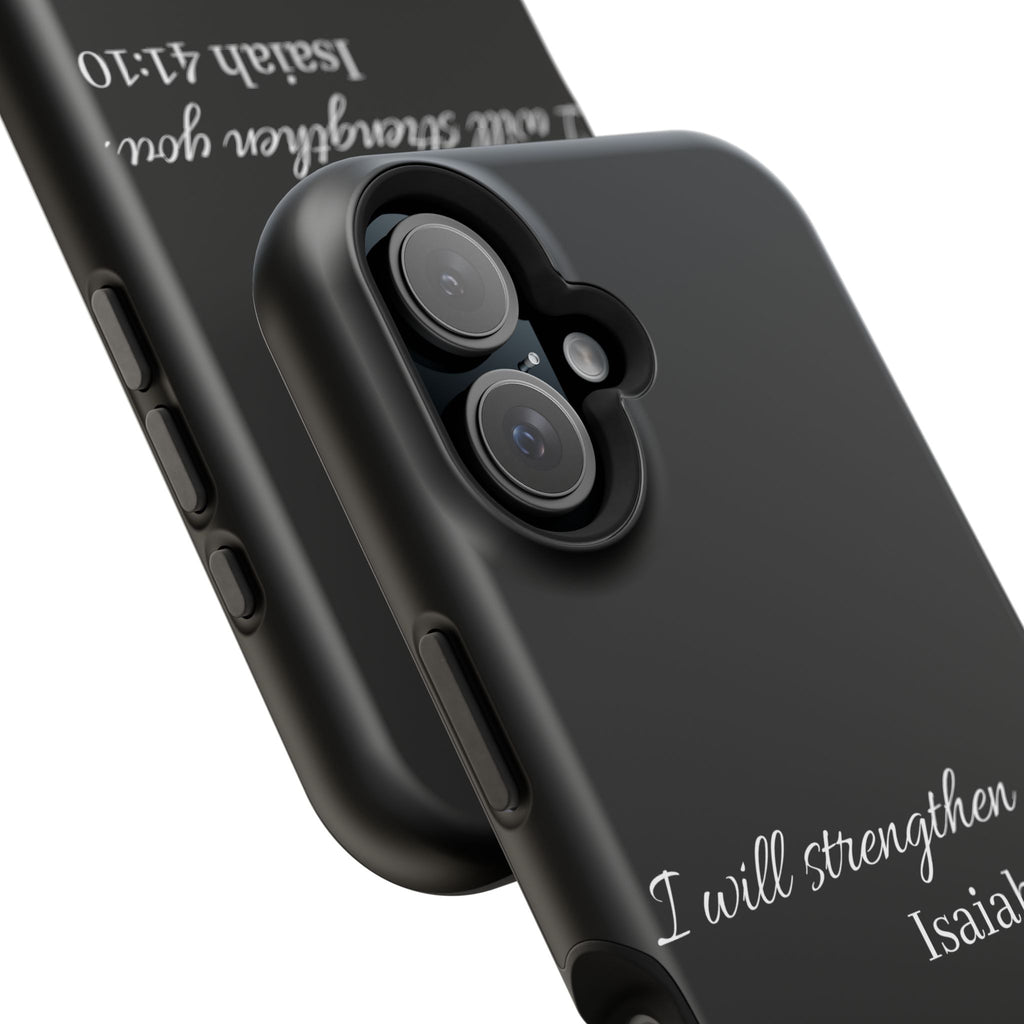 Biblical Isaiah 41:10 Magnetic Impact-Resistant Phone Case — 'I Will Strengthen You'