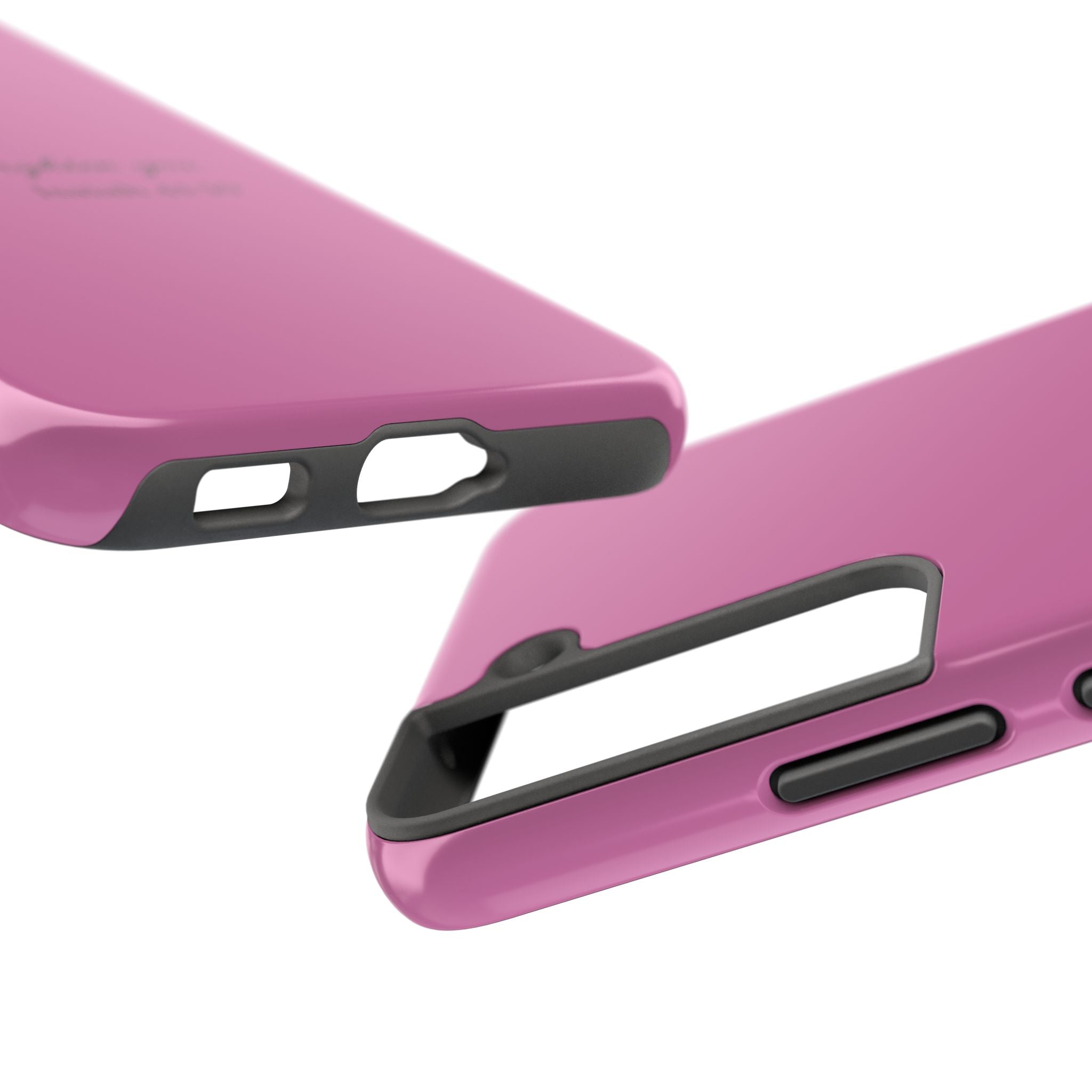 Isaiah 41:10 Tough Phone Case — "I Will Strengthen You" Pink Protective Cover