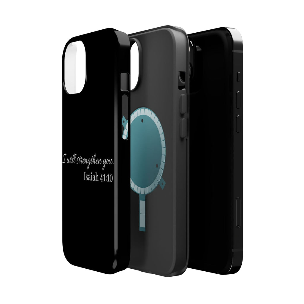 Biblical Isaiah 41:10 Magnetic Impact-Resistant Phone Case — 'I Will Strengthen You'