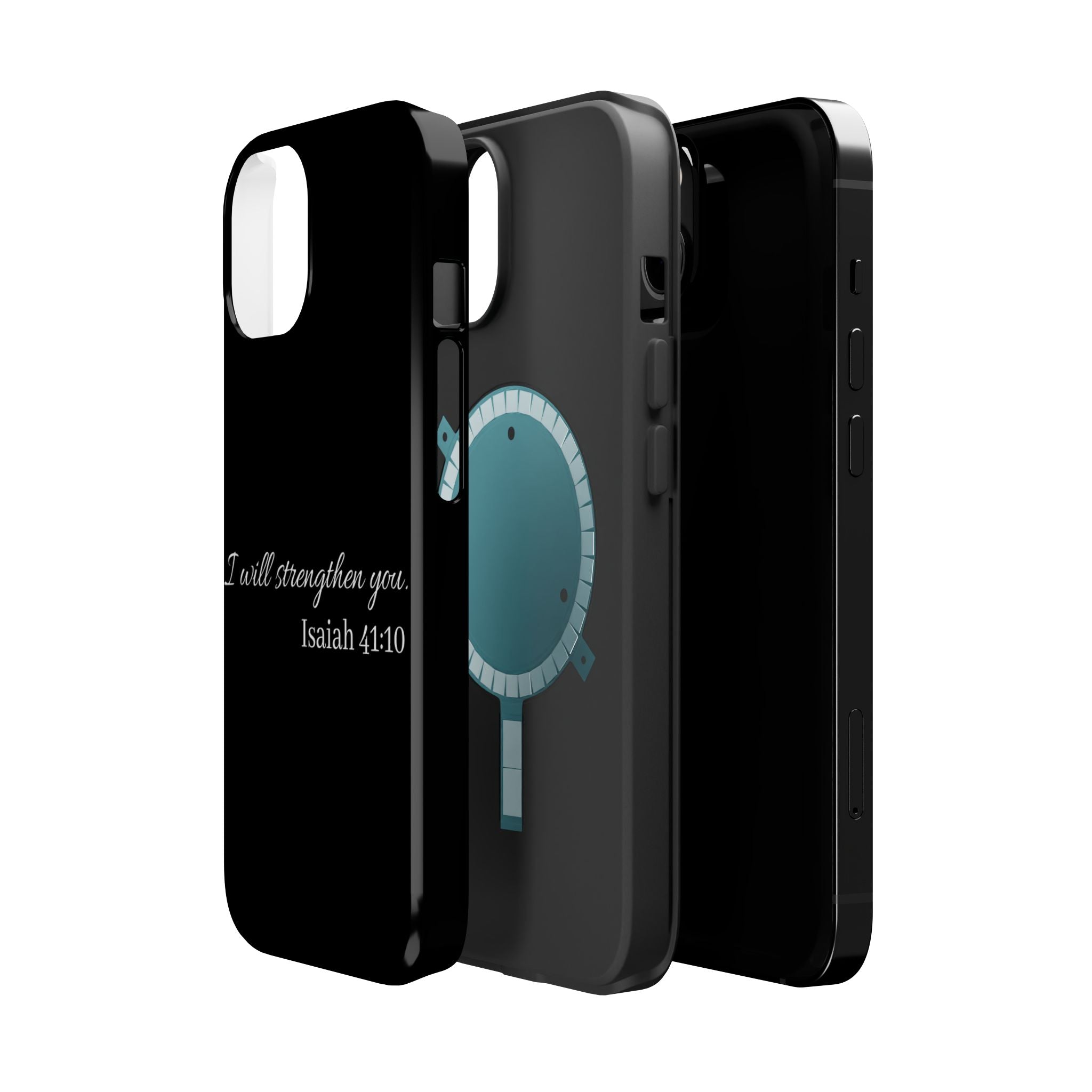 Biblical Isaiah 41:10 Magnetic Impact-Resistant Phone Case — 'I Will Strengthen You'