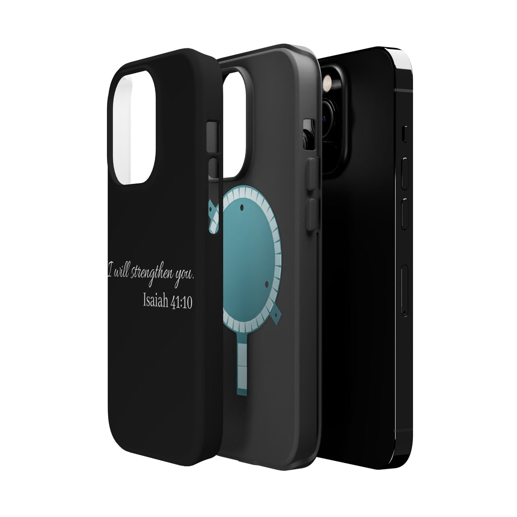 Biblical Isaiah 41:10 Magnetic Impact-Resistant Phone Case — 'I Will Strengthen You'