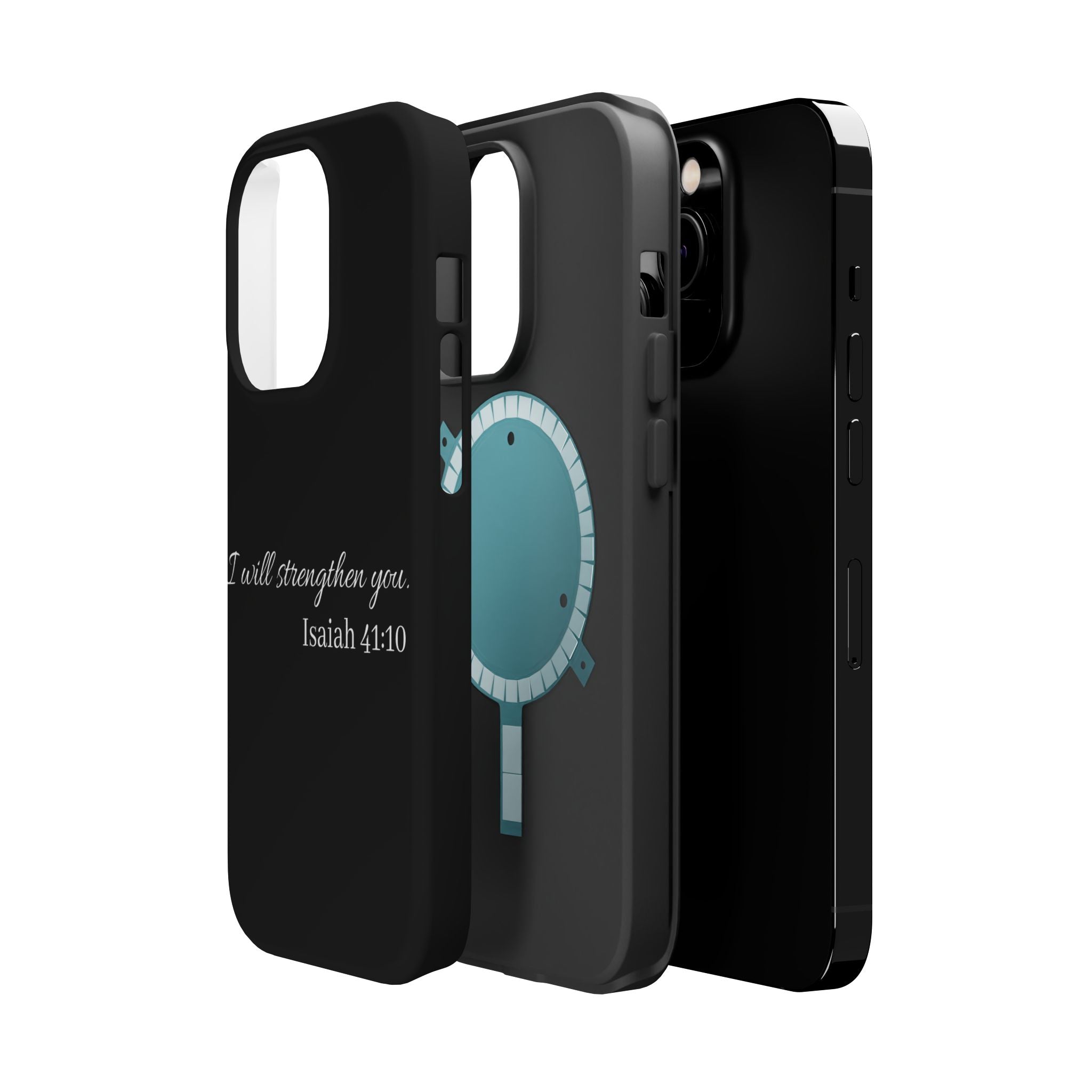 Biblical Isaiah 41:10 Magnetic Impact-Resistant Phone Case — 'I Will Strengthen You'