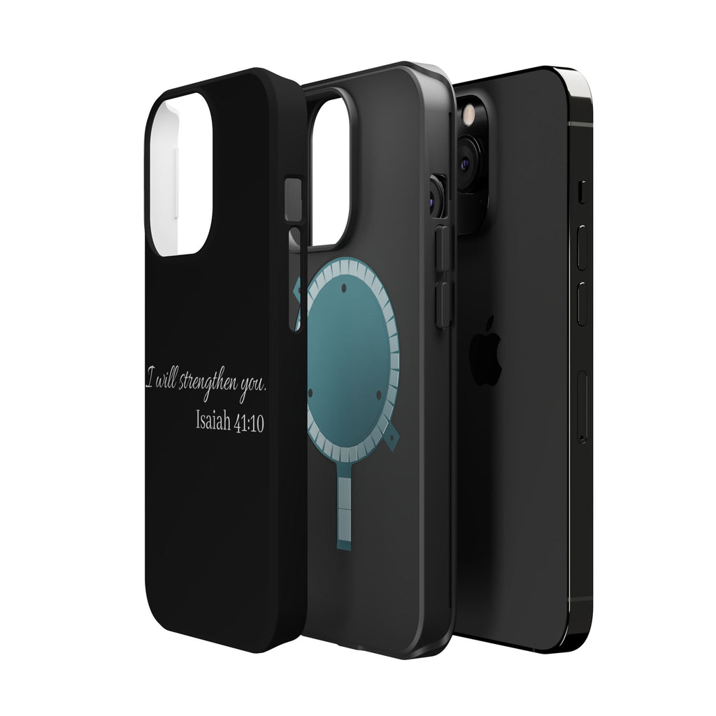 Biblical Isaiah 41:10 Magnetic Impact-Resistant Phone Case — 'I Will Strengthen You'