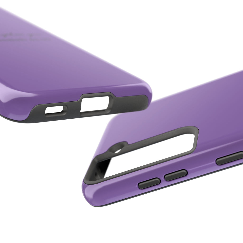 Isaiah 41:10 Purple Tough Phone Case — Inspirational Christian Phone Cover