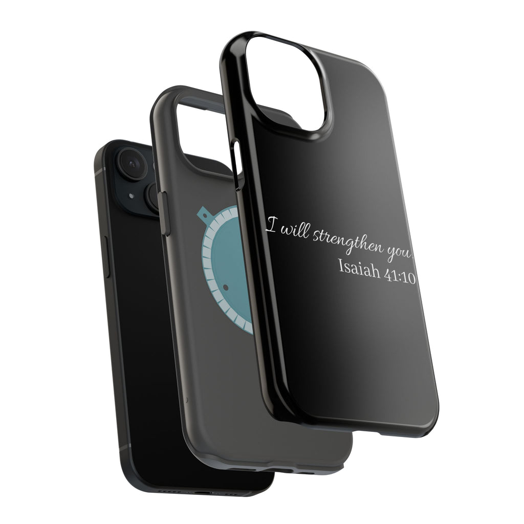 Biblical Isaiah 41:10 Magnetic Impact-Resistant Phone Case — 'I Will Strengthen You'