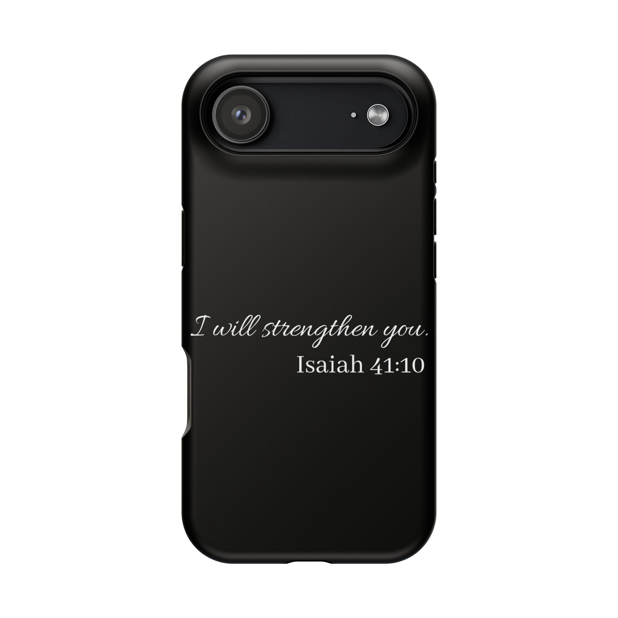 Biblical Isaiah 41:10 Magnetic Impact-Resistant Phone Case — 'I Will Strengthen You'