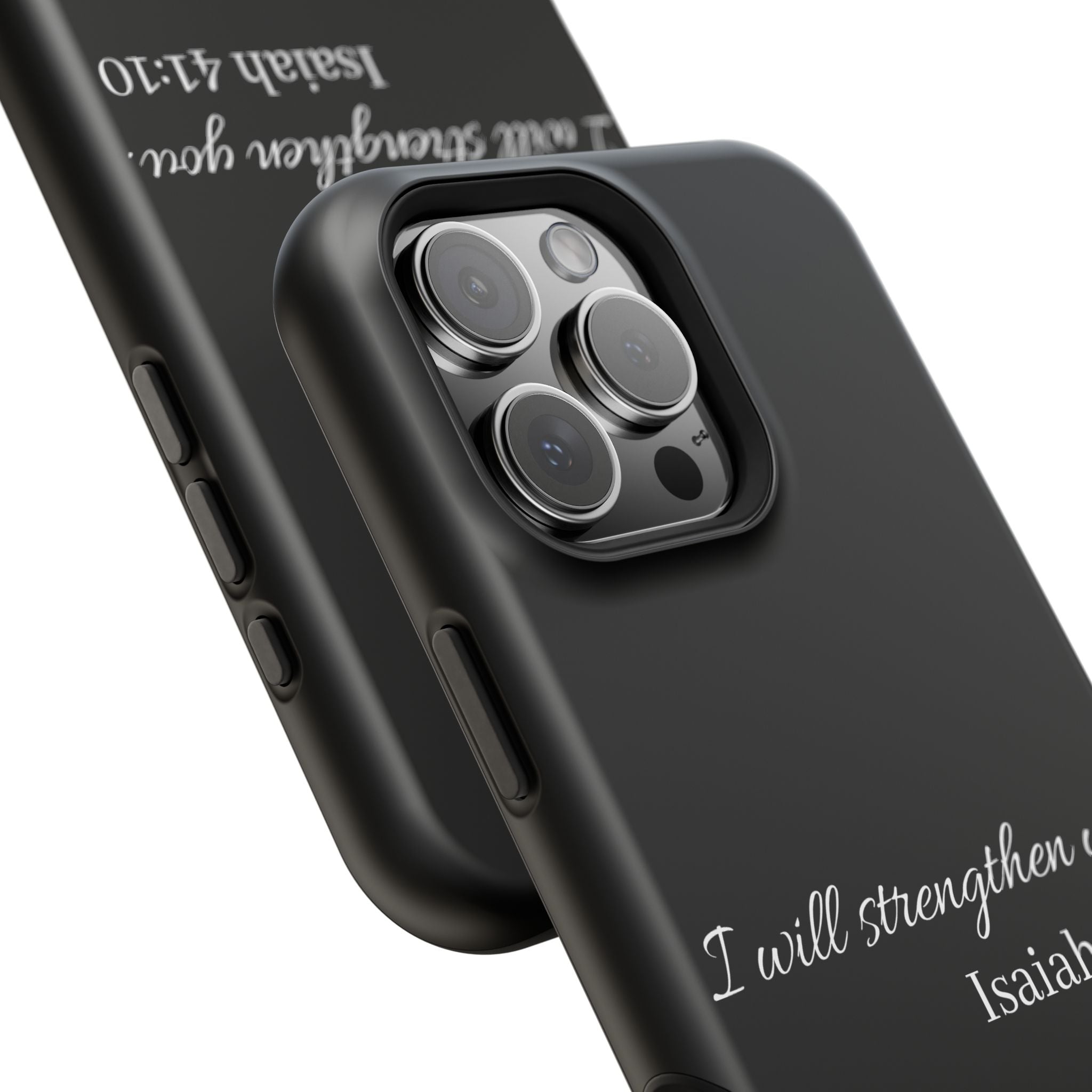 Biblical Isaiah 41:10 Magnetic Impact-Resistant Phone Case — 'I Will Strengthen You'