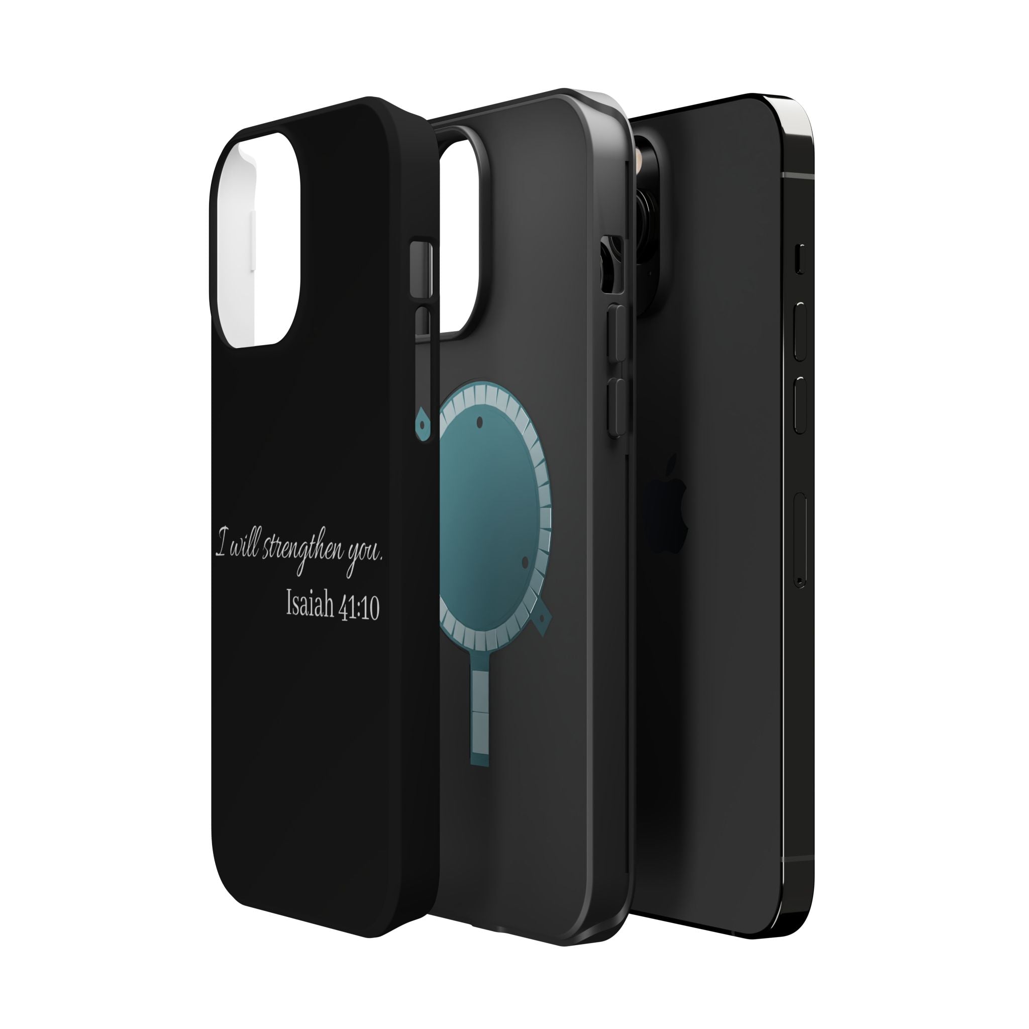 Biblical Isaiah 41:10 Magnetic Impact-Resistant Phone Case — 'I Will Strengthen You'