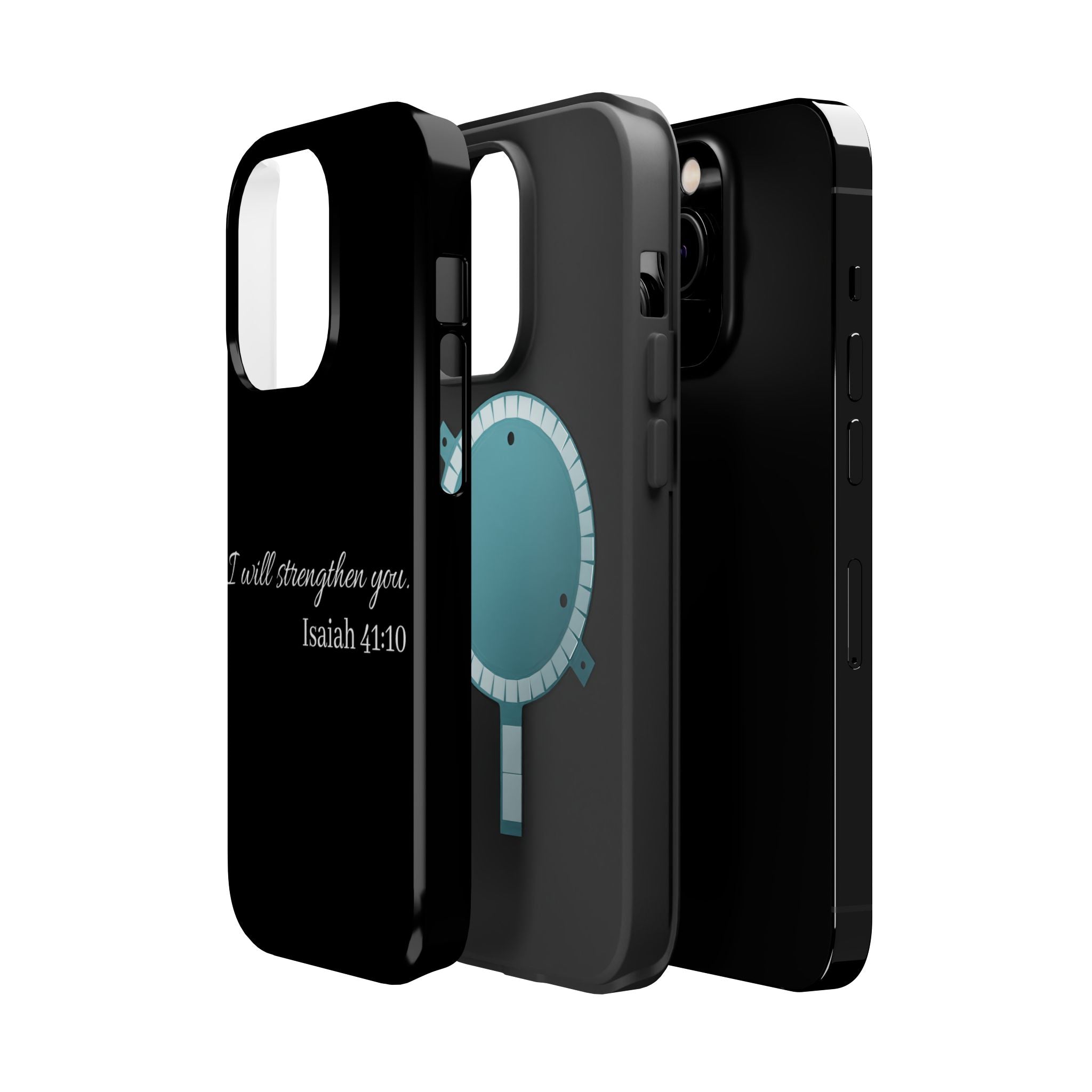Biblical Isaiah 41:10 Magnetic Impact-Resistant Phone Case — 'I Will Strengthen You'