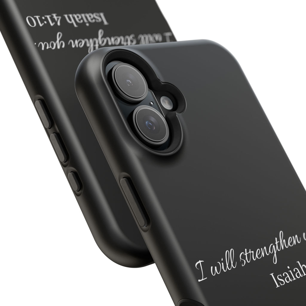 Biblical Isaiah 41:10 Magnetic Impact-Resistant Phone Case — 'I Will Strengthen You'