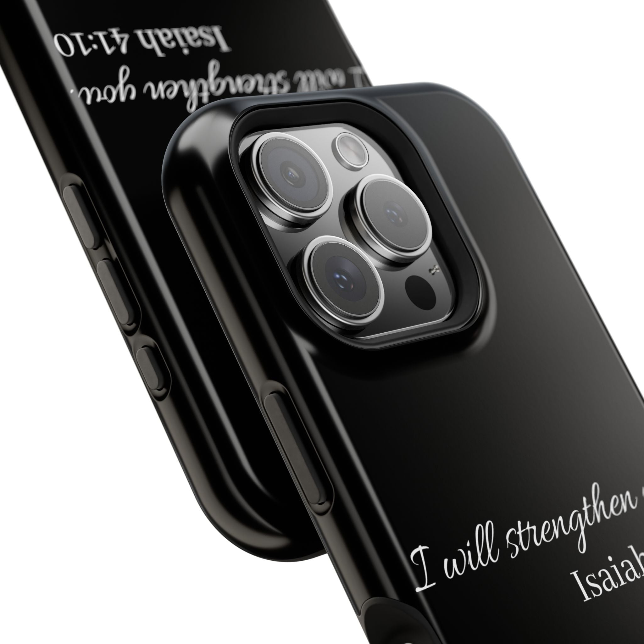 Biblical Isaiah 41:10 Magnetic Impact-Resistant Phone Case — 'I Will Strengthen You'