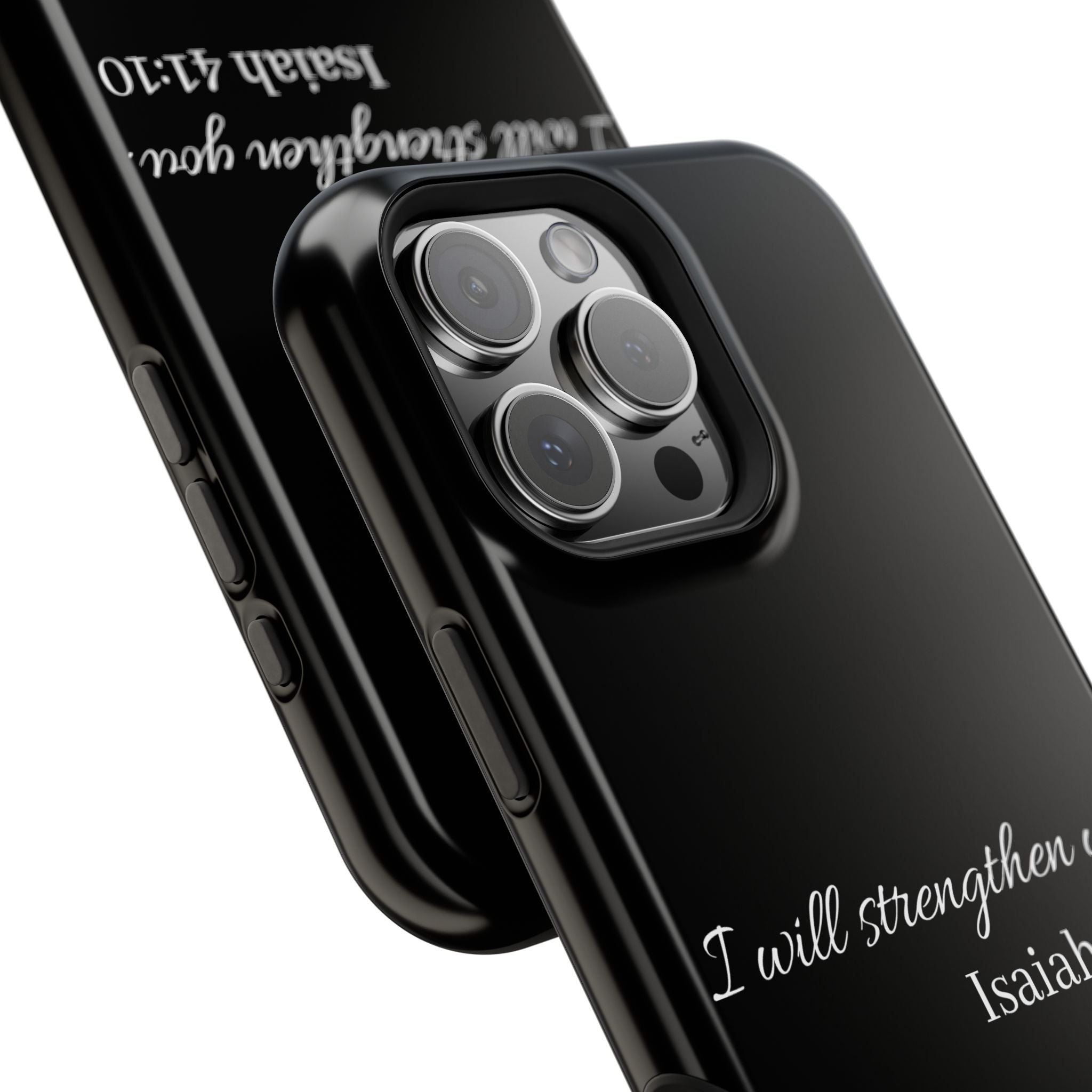 Biblical Isaiah 41:10 Magnetic Impact-Resistant Phone Case — 'I Will Strengthen You'