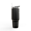 40oz Insulated Travel Mug — “I Will Strengthen You” Isaiah 41:10 Christian Tumbler