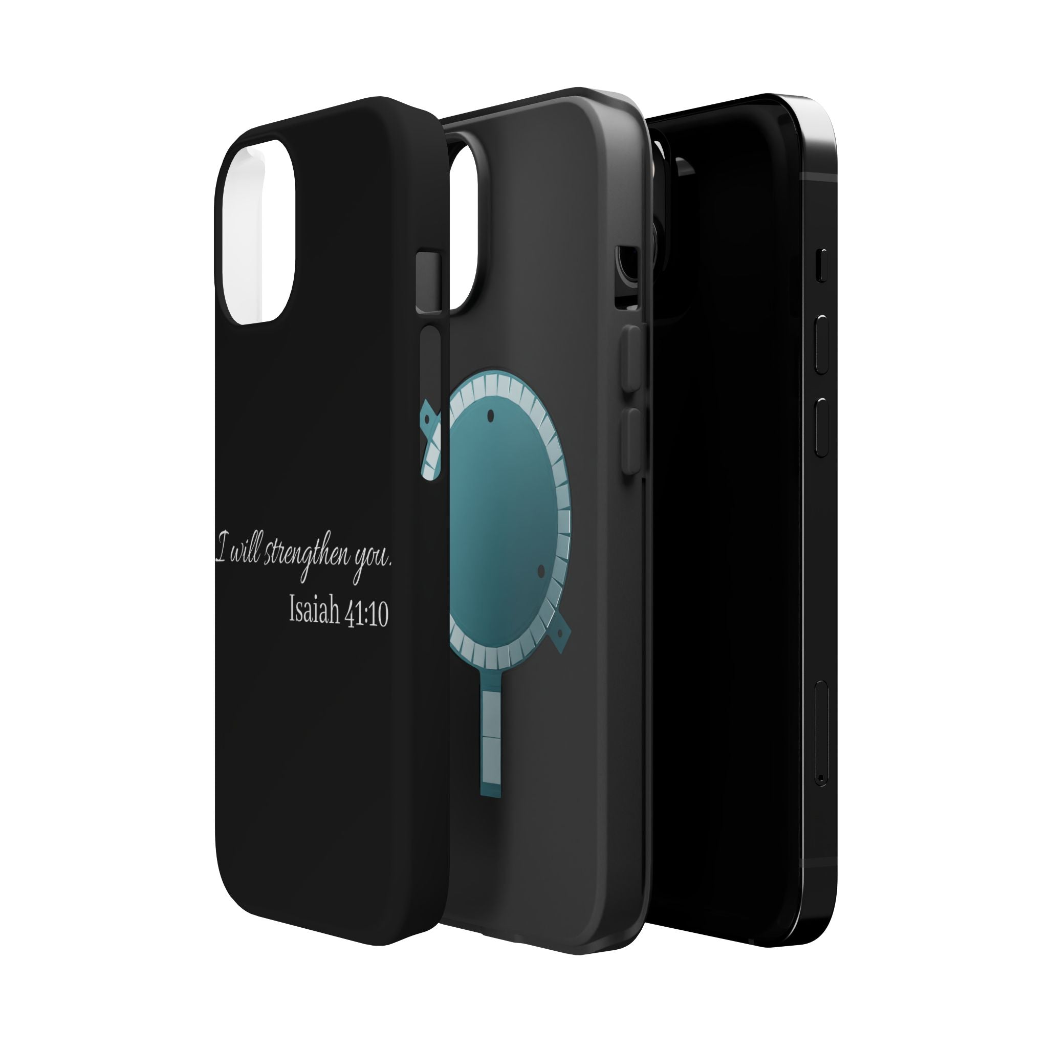 Biblical Isaiah 41:10 Magnetic Impact-Resistant Phone Case — 'I Will Strengthen You'