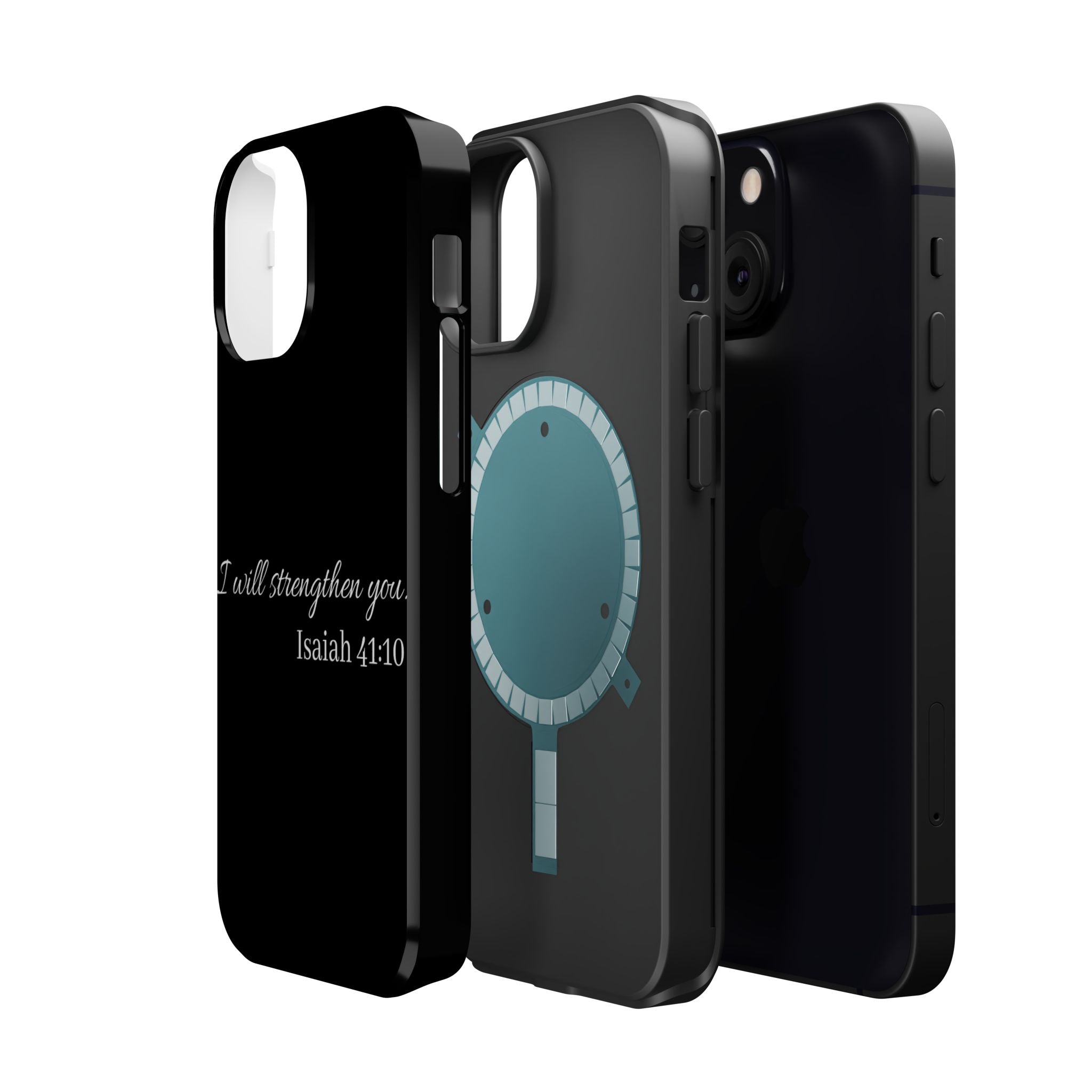 Biblical Isaiah 41:10 Magnetic Impact-Resistant Phone Case — 'I Will Strengthen You'
