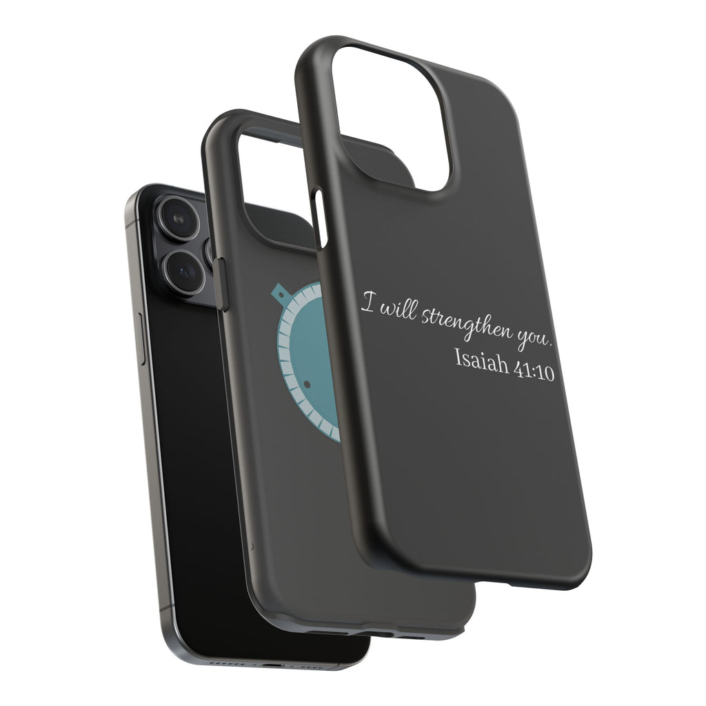 Biblical Isaiah 41:10 Magnetic Impact-Resistant Phone Case — 'I Will Strengthen You'
