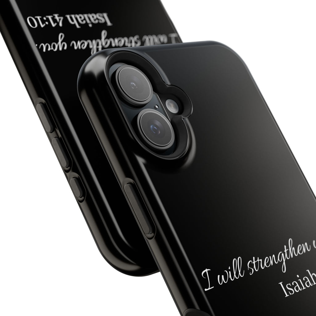 Biblical Isaiah 41:10 Magnetic Impact-Resistant Phone Case — 'I Will Strengthen You'