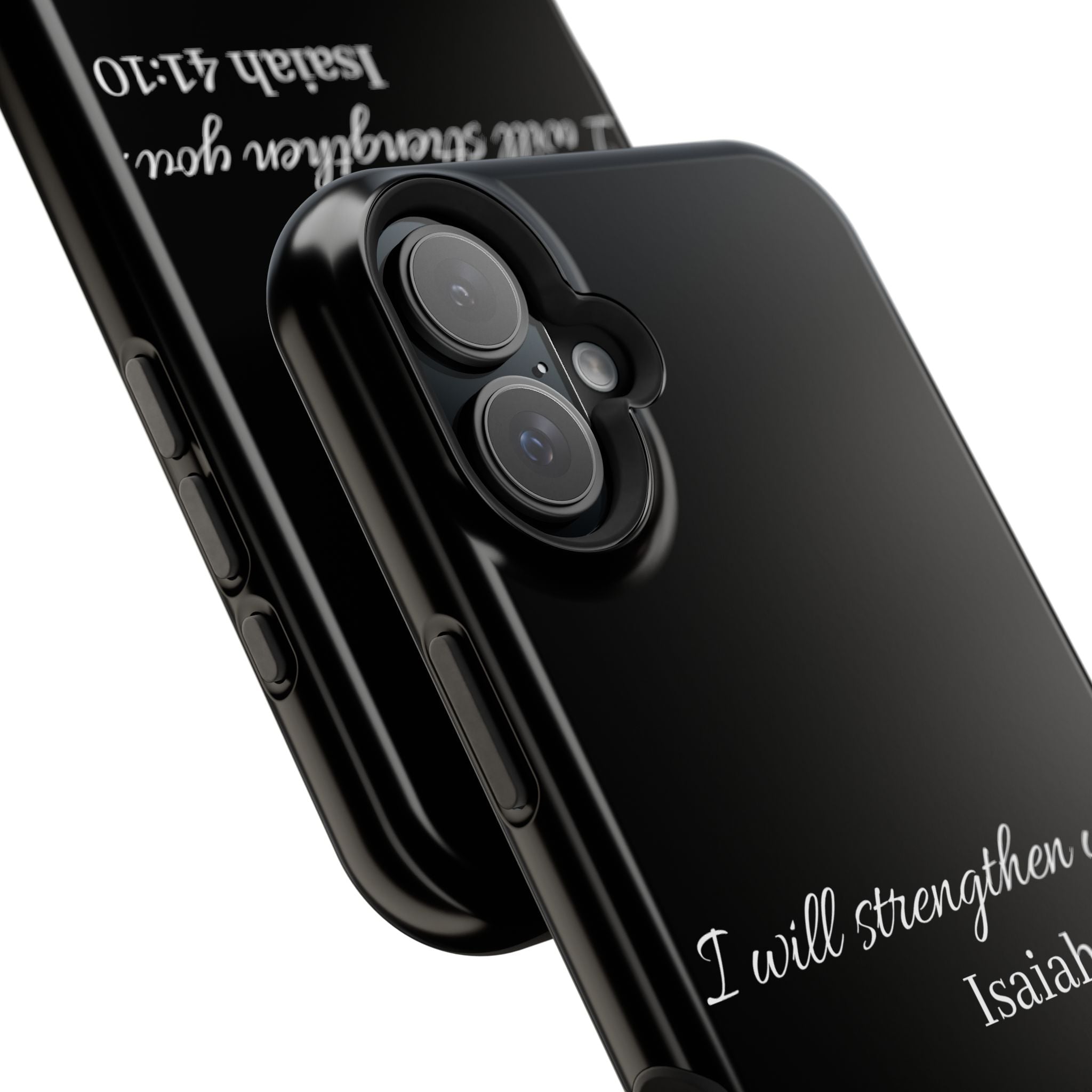 Biblical Isaiah 41:10 Magnetic Impact-Resistant Phone Case — 'I Will Strengthen You'