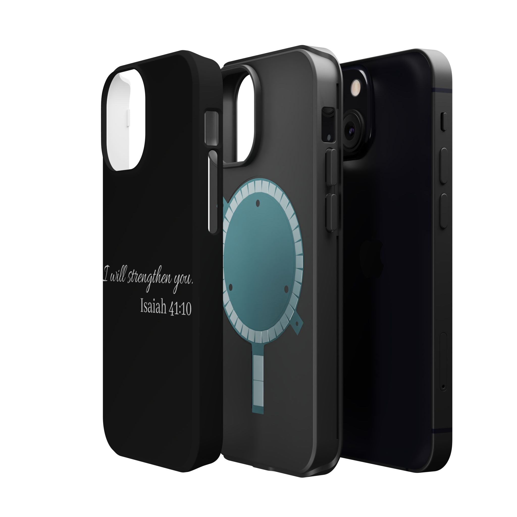 Biblical Isaiah 41:10 Magnetic Impact-Resistant Phone Case — 'I Will Strengthen You'