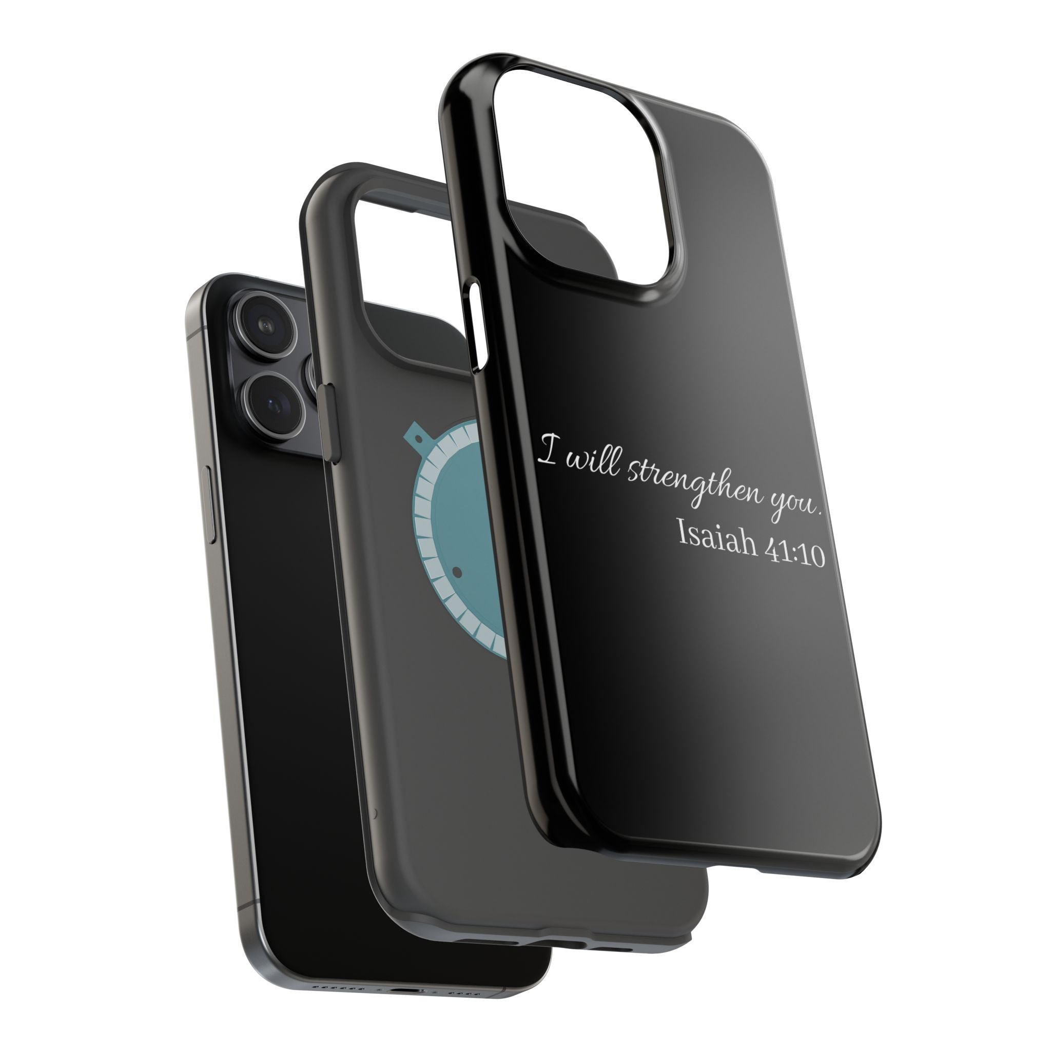 Biblical Isaiah 41:10 Magnetic Impact-Resistant Phone Case — 'I Will Strengthen You'