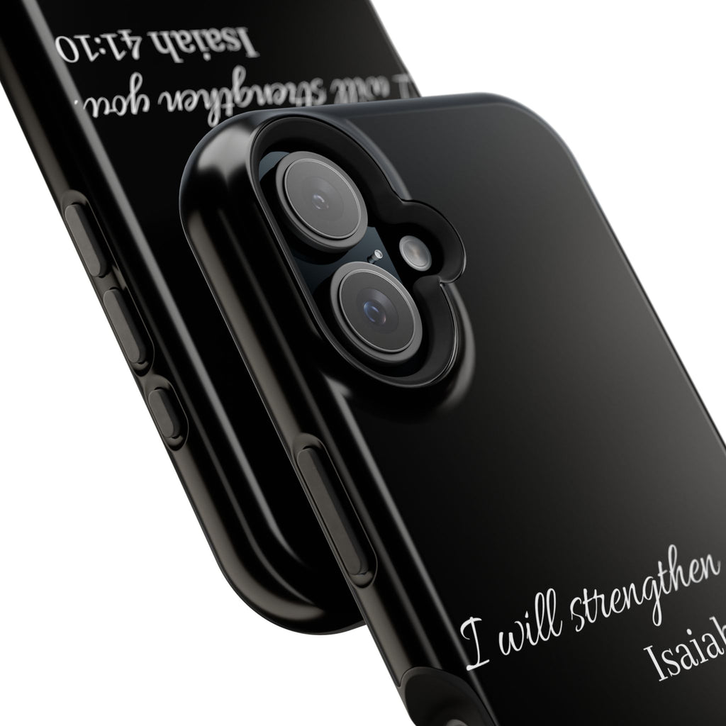 Biblical Isaiah 41:10 Magnetic Impact-Resistant Phone Case — 'I Will Strengthen You'