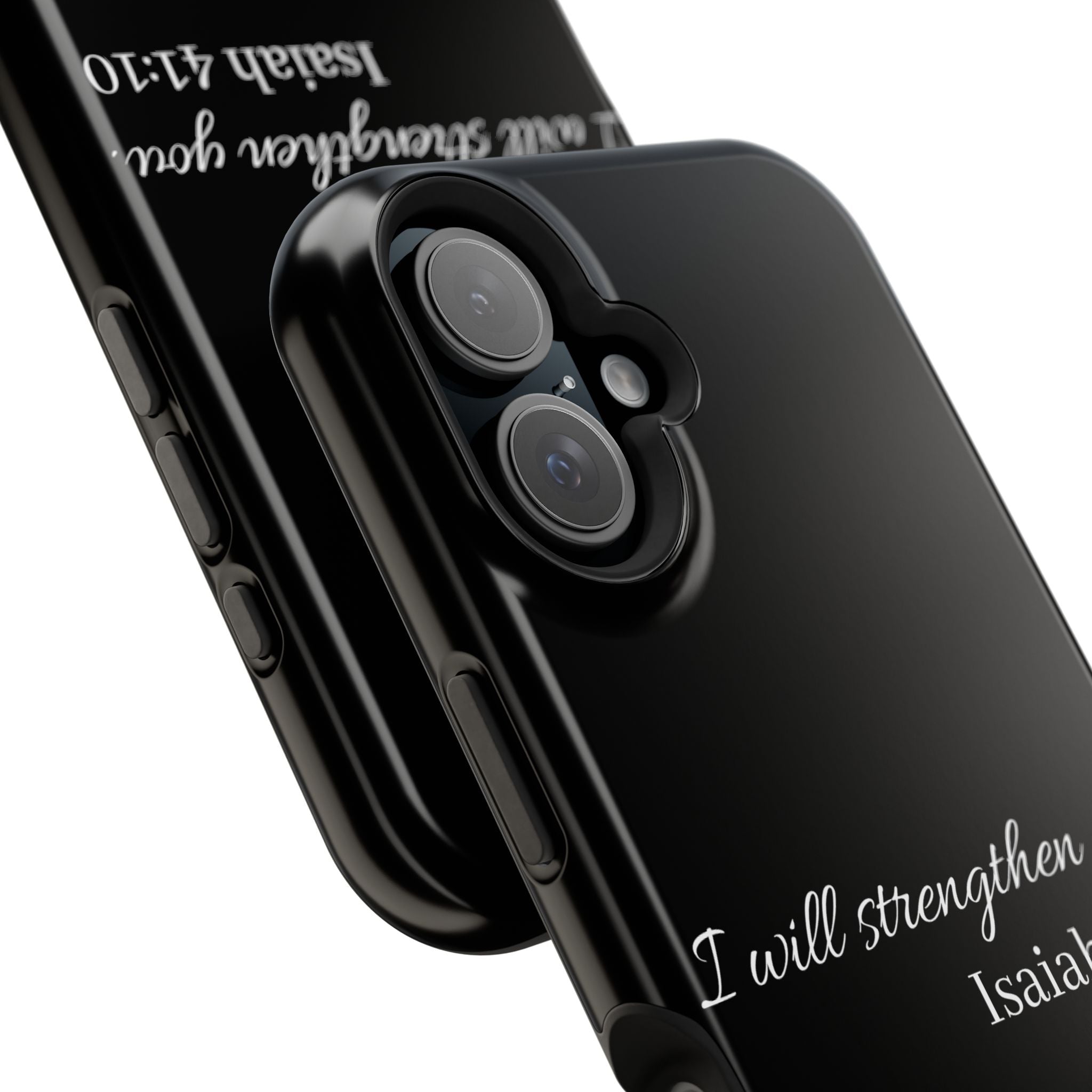 Biblical Isaiah 41:10 Magnetic Impact-Resistant Phone Case — 'I Will Strengthen You'