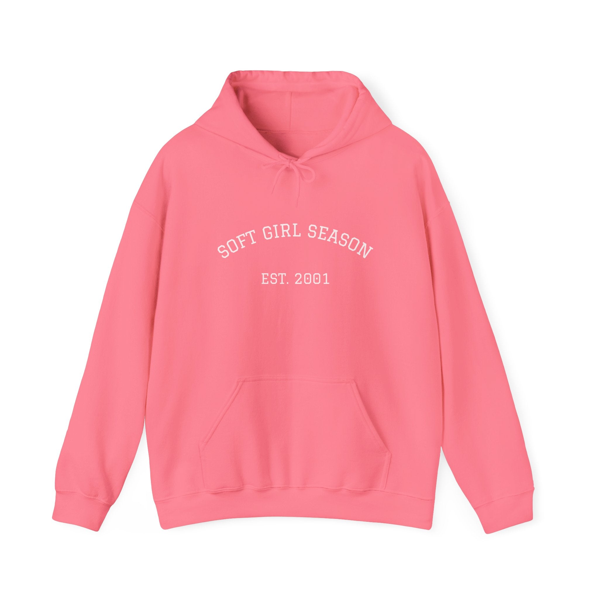 Baby Pink Soft Girl Vibes Hoodie | Pastel Aesthetic Sweatshirt