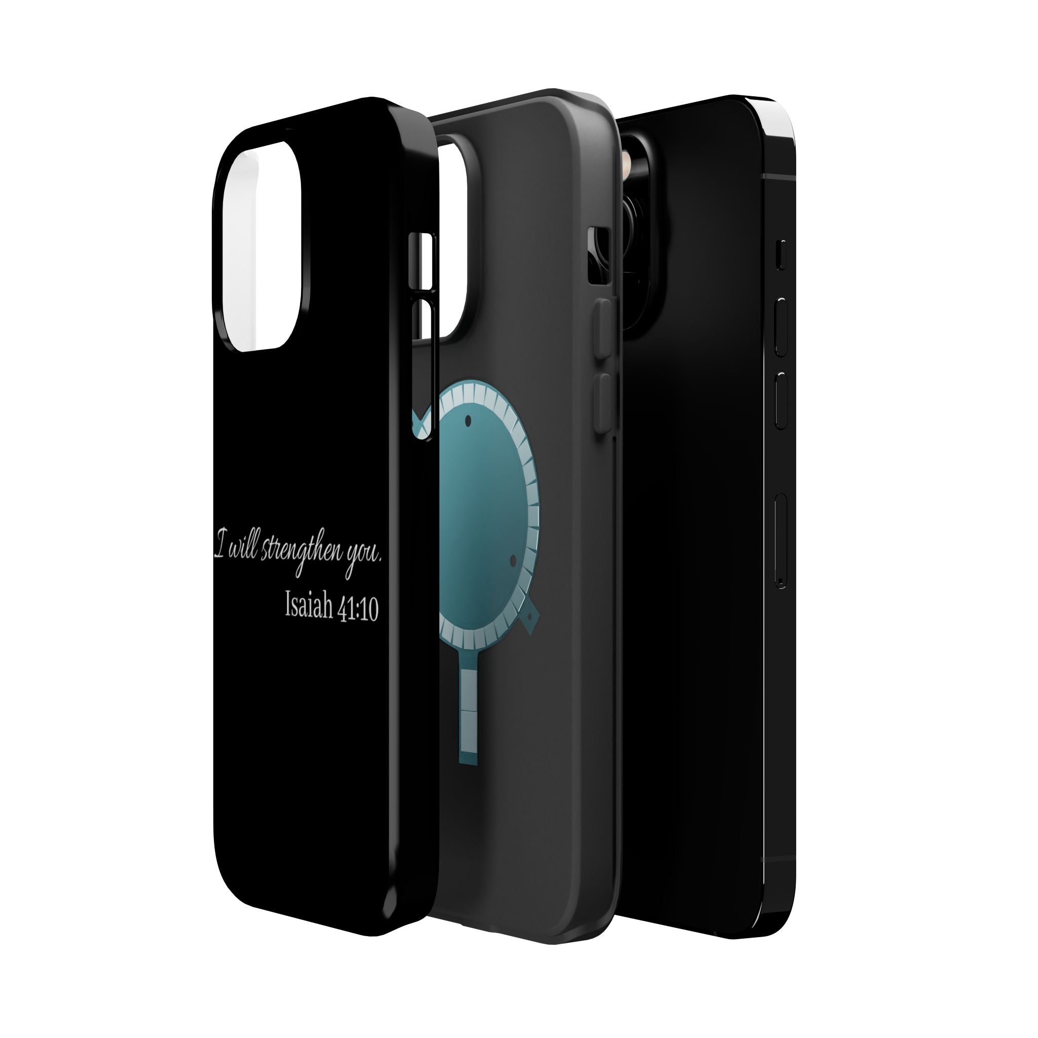 Biblical Isaiah 41:10 Magnetic Impact-Resistant Phone Case — 'I Will Strengthen You'