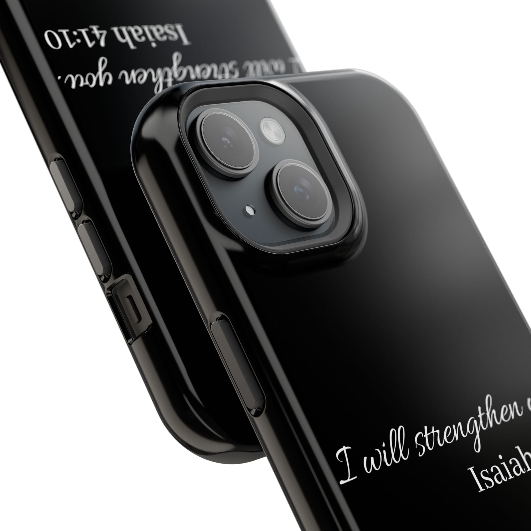 Biblical Isaiah 41:10 Magnetic Impact-Resistant Phone Case — 'I Will Strengthen You'
