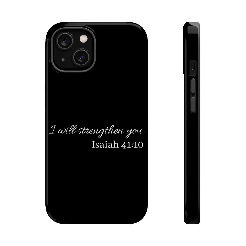 Biblical Isaiah 41:10 Magnetic Impact-Resistant Phone Case — 'I Will Strengthen You'