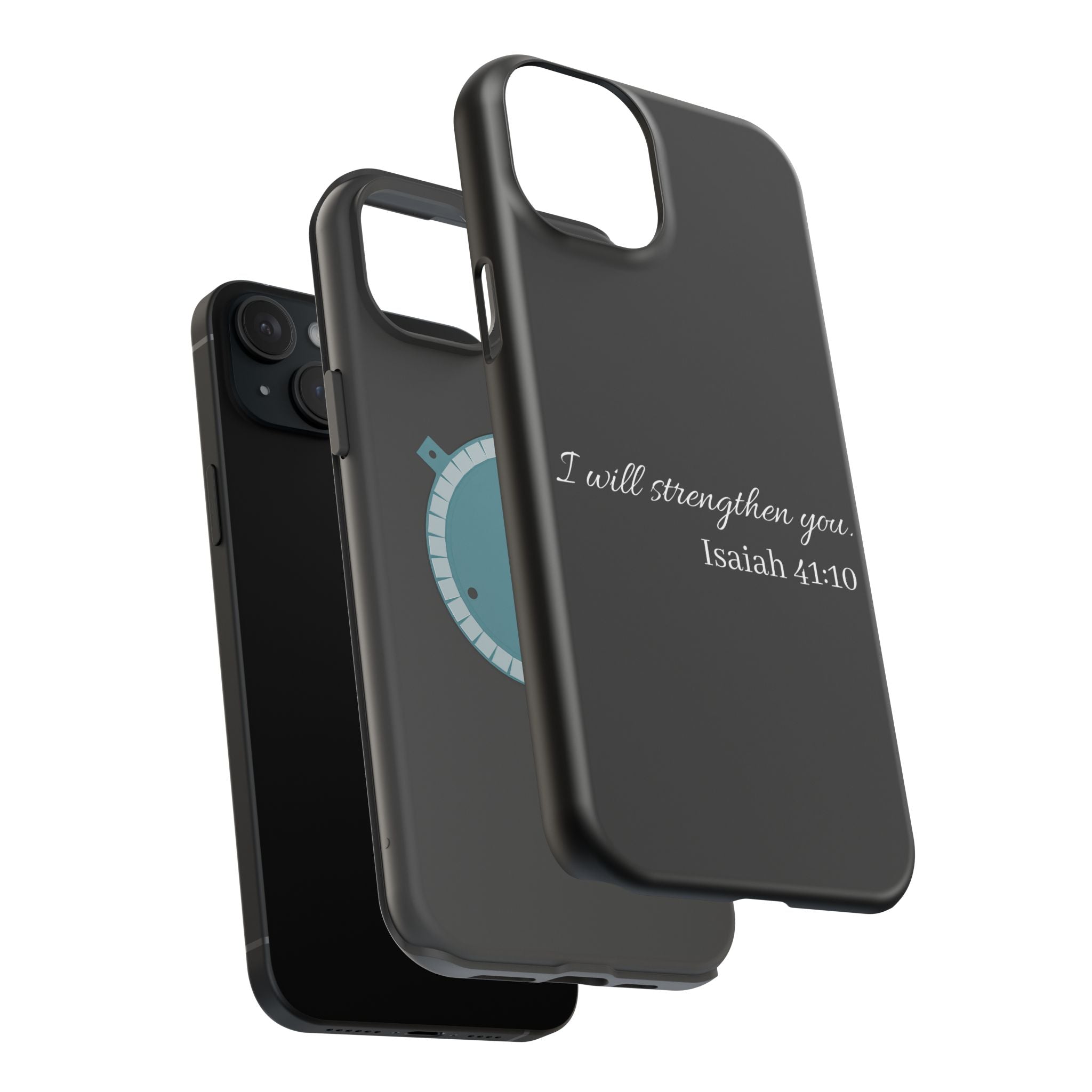 Biblical Isaiah 41:10 Magnetic Impact-Resistant Phone Case — 'I Will Strengthen You'