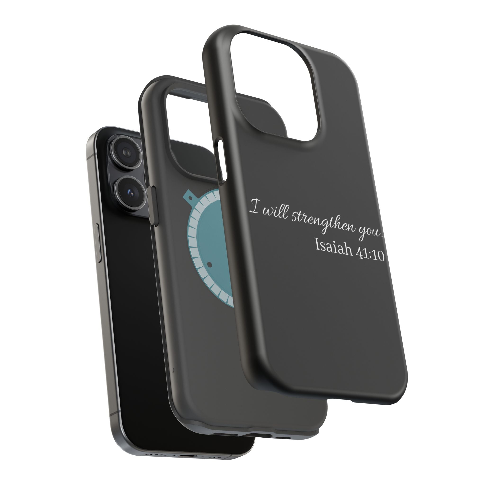 Biblical Isaiah 41:10 Magnetic Impact-Resistant Phone Case — 'I Will Strengthen You'